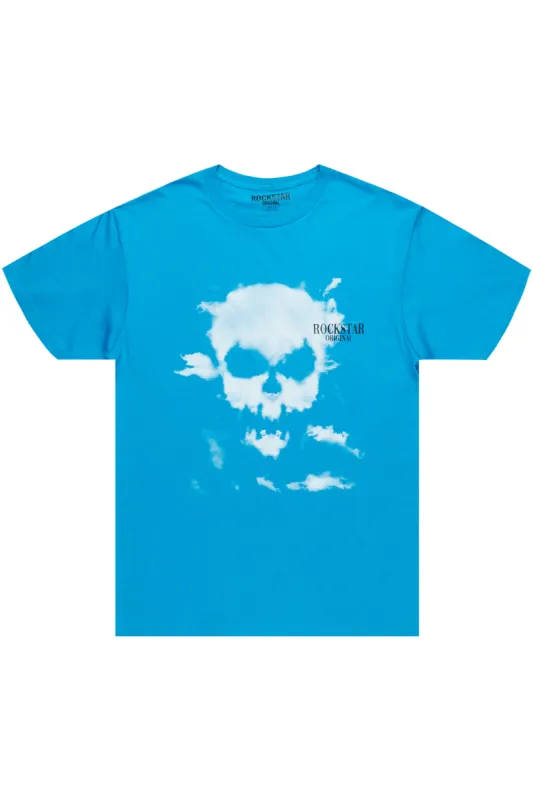 Kemtrale Blue Graphic T-Shirt made by Rockstar Original