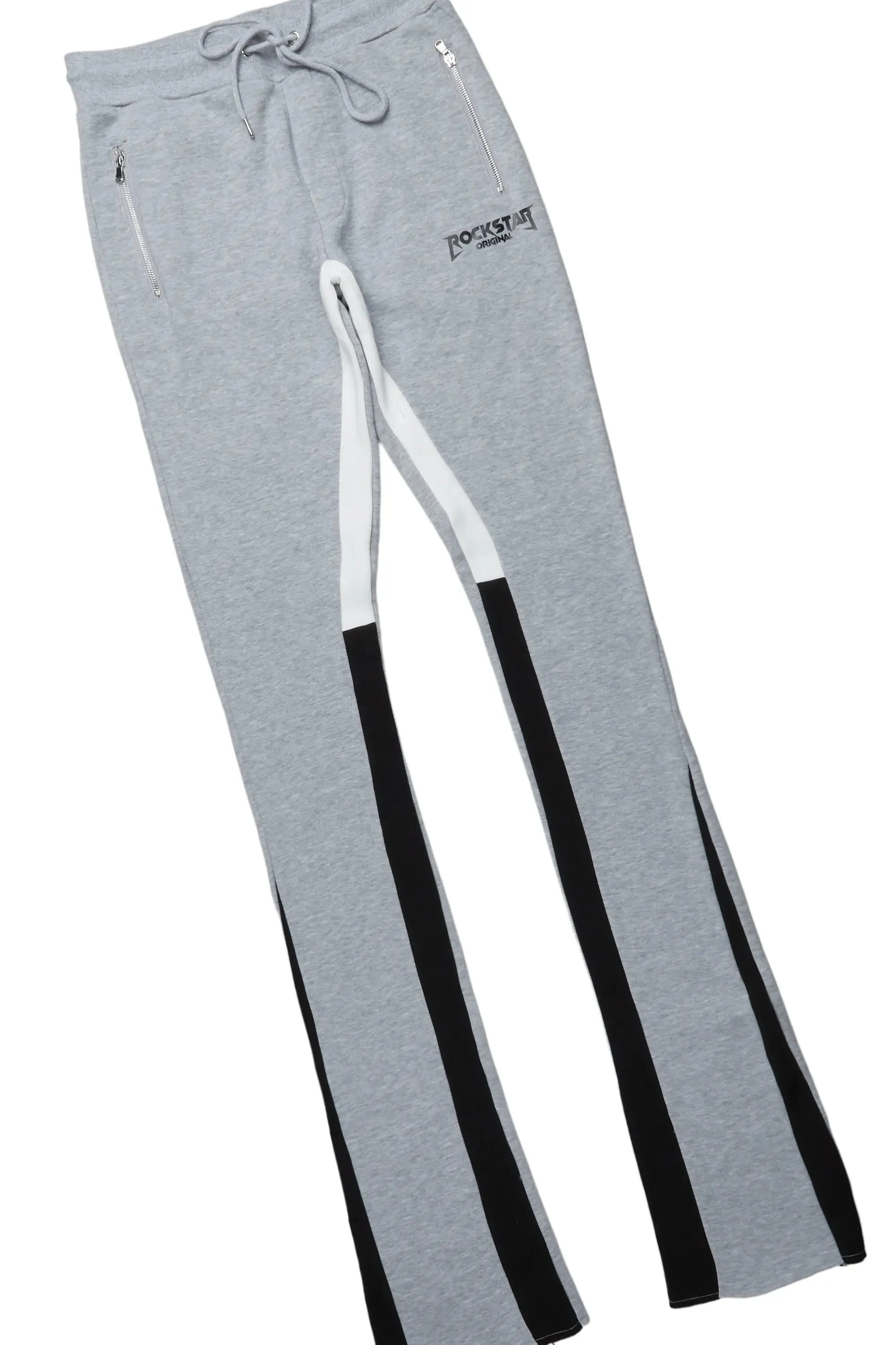 Rory Grey Hoodie Super Stacked Flare Pant Set sold by Rockstar Original product image thumbnail 3