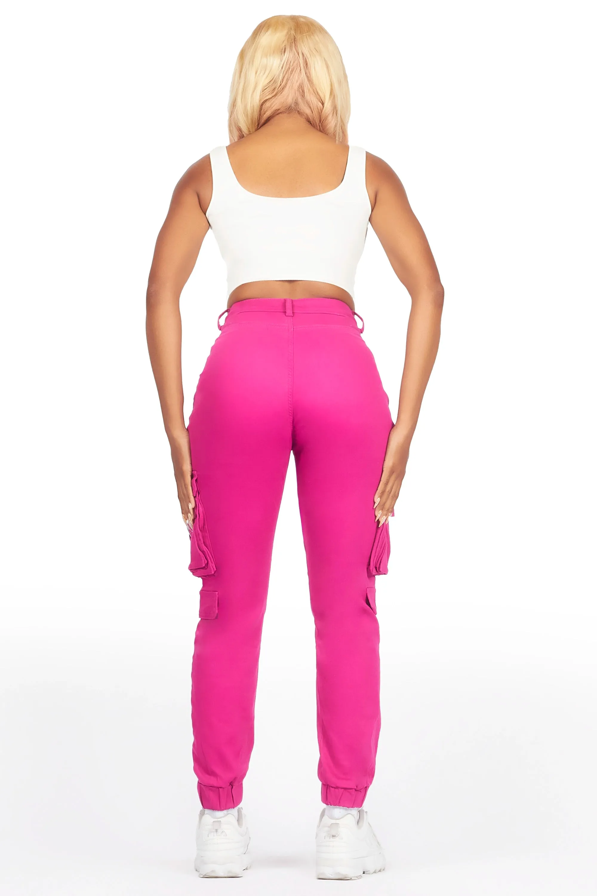 Tamara Pink Painted Jogger Jean sold by Rockstar Original product image thumbnail 5