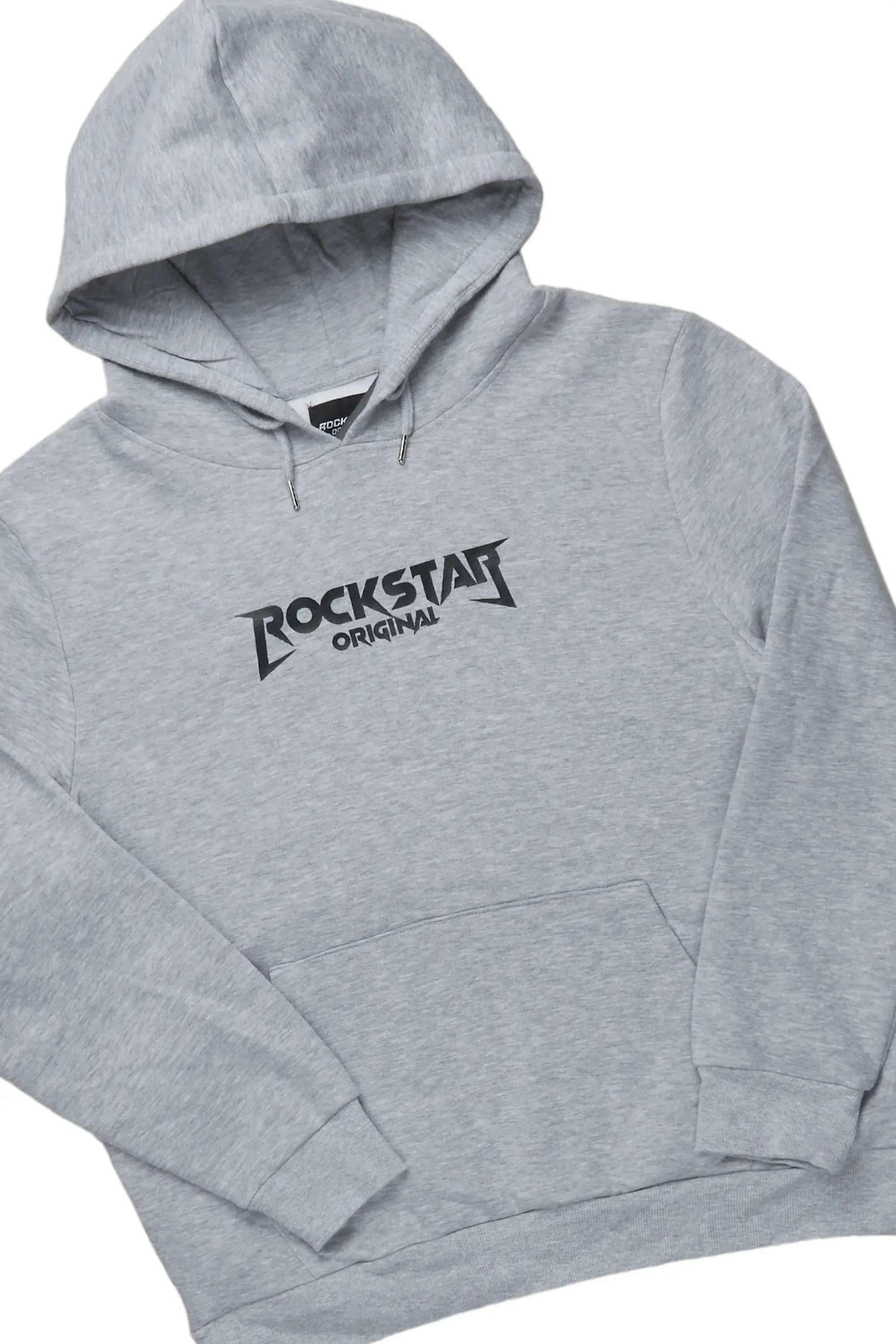 Rory Grey Hoodie Super Stacked Flare Pant Set sold by Rockstar Original product image thumbnail 2