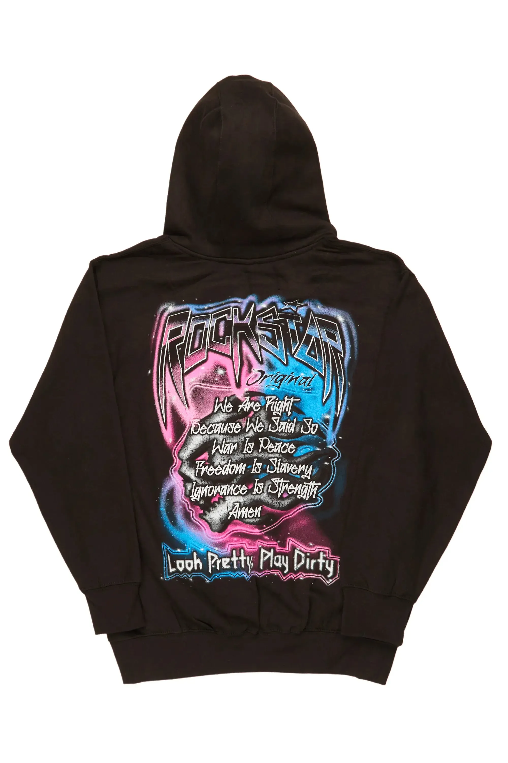 Cheyanne Black Oversized Hoodie sold by Rockstar Original product image thumbnail 3