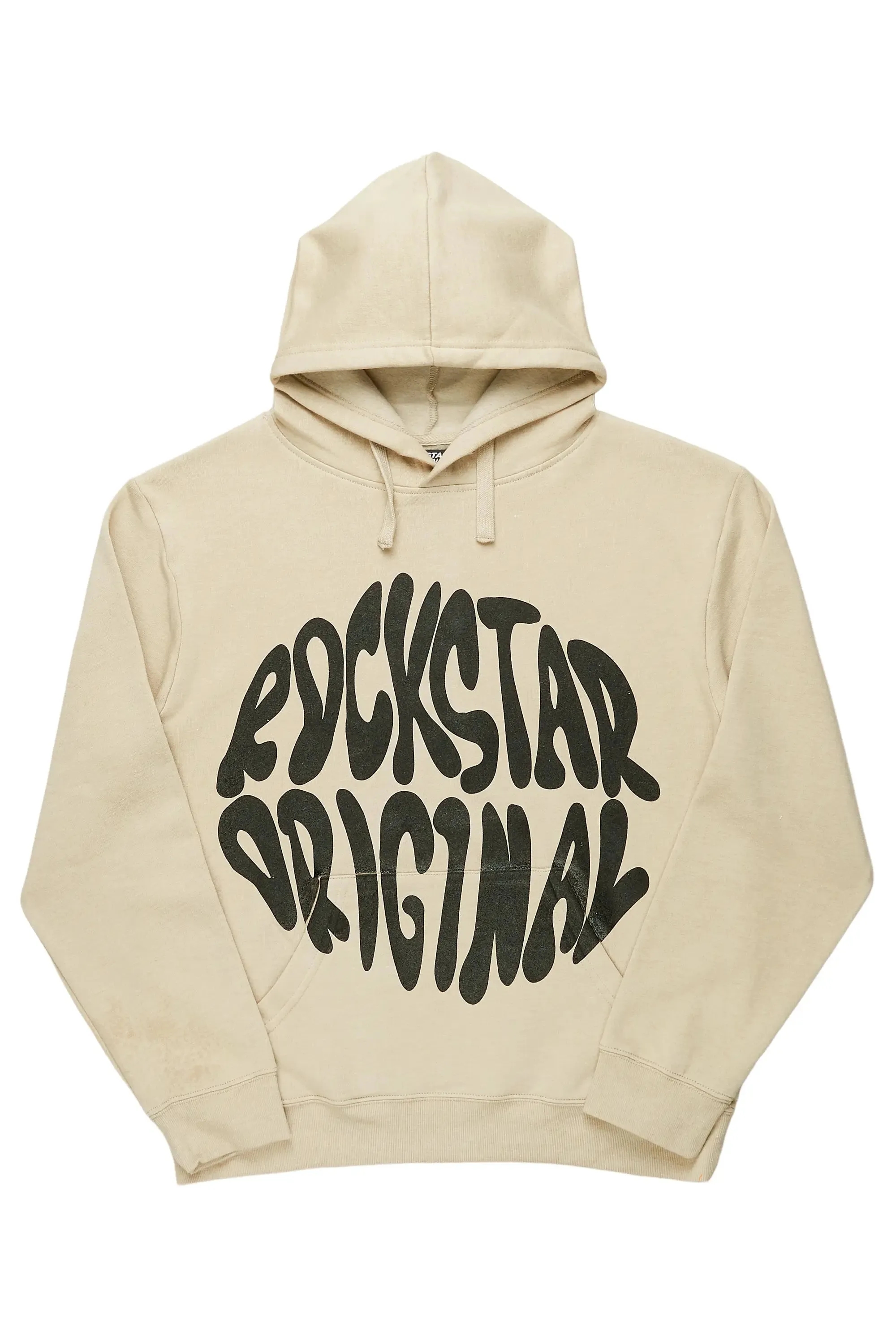 Thierry Beige Graphic Hoodie sold by Rockstar Original product image thumbnail 2