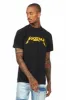 Diogo Black/Yellow Printed T-Shirt sold by Rockstar Original
