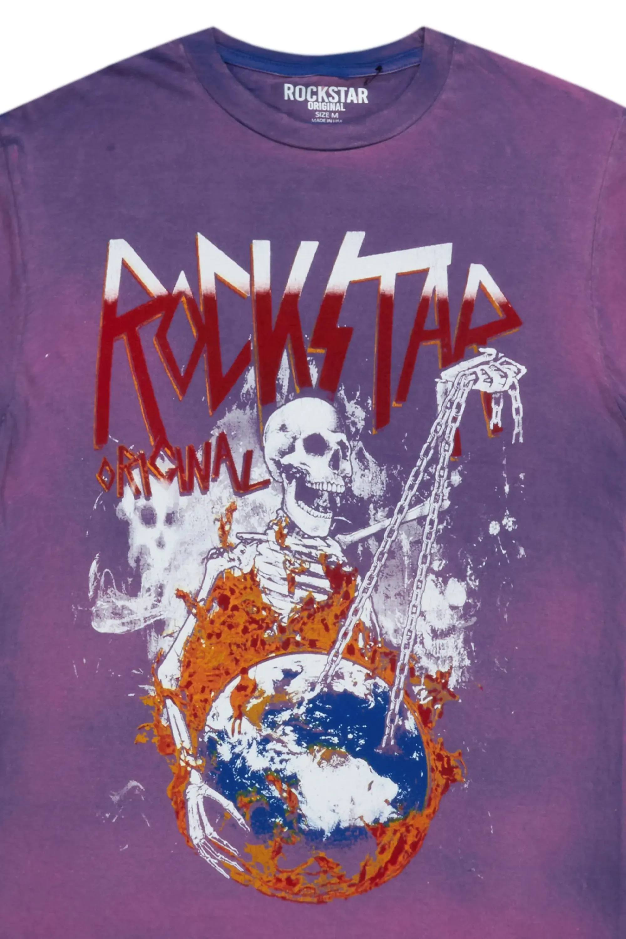 Ramone Blue Graphic T-Shirt sold by Rockstar Original product image thumbnail 2