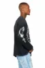 Vamp Black Long Sleeve Distressed Graphic T-Shirt sold by Rockstar Original
