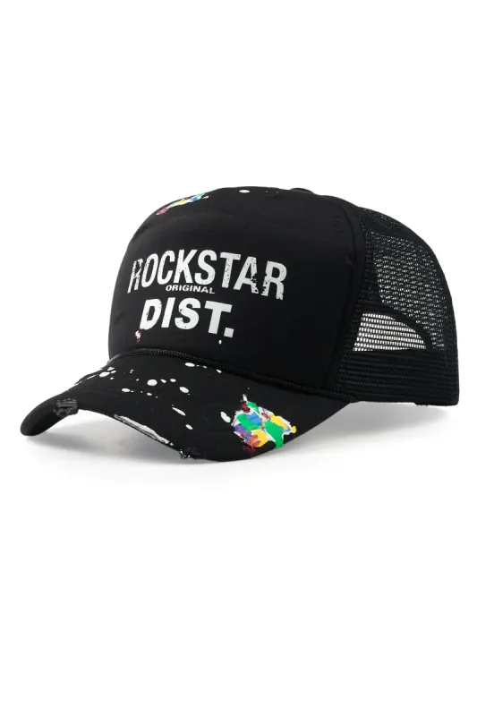 Balin Black Graphic Trucker Hat sold by Rockstar Original