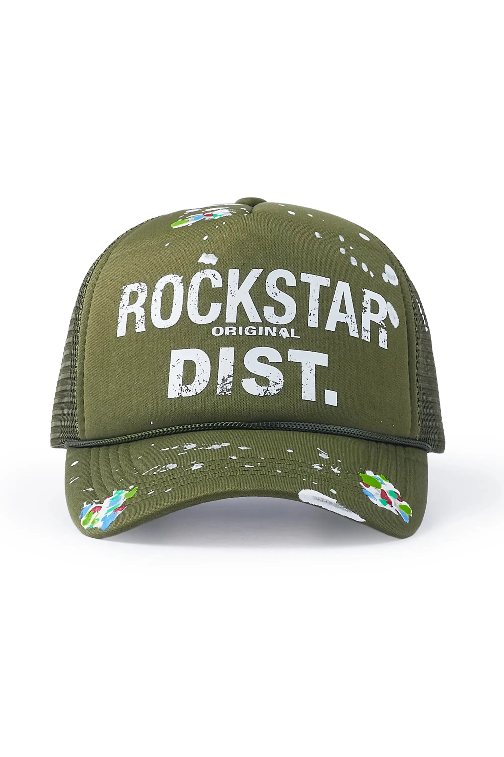 Neptune Olive Trucker Hat sold by Rockstar Original
