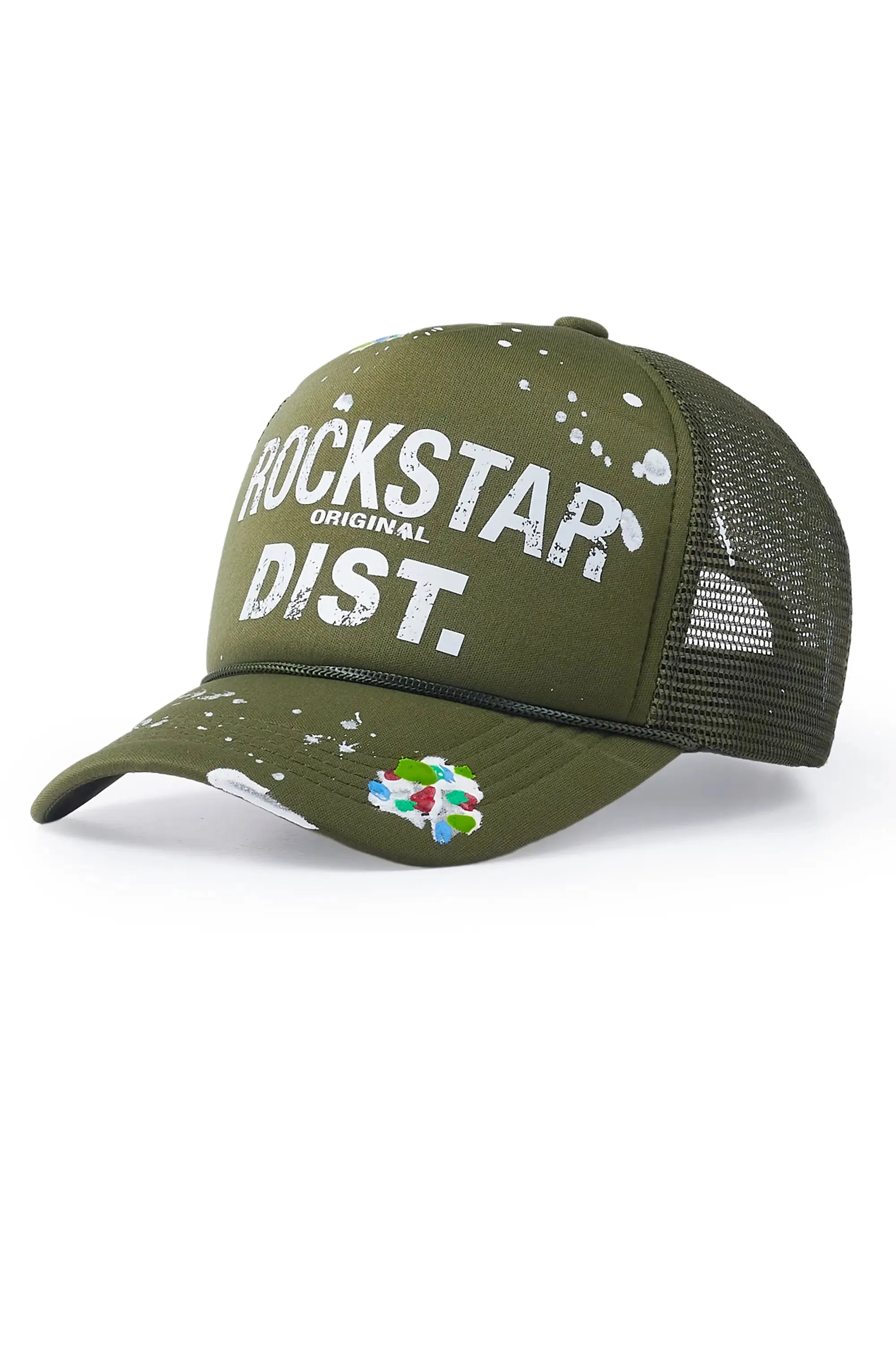 Neptune Olive Trucker Hat sold by Rockstar Original product image thumbnail 2