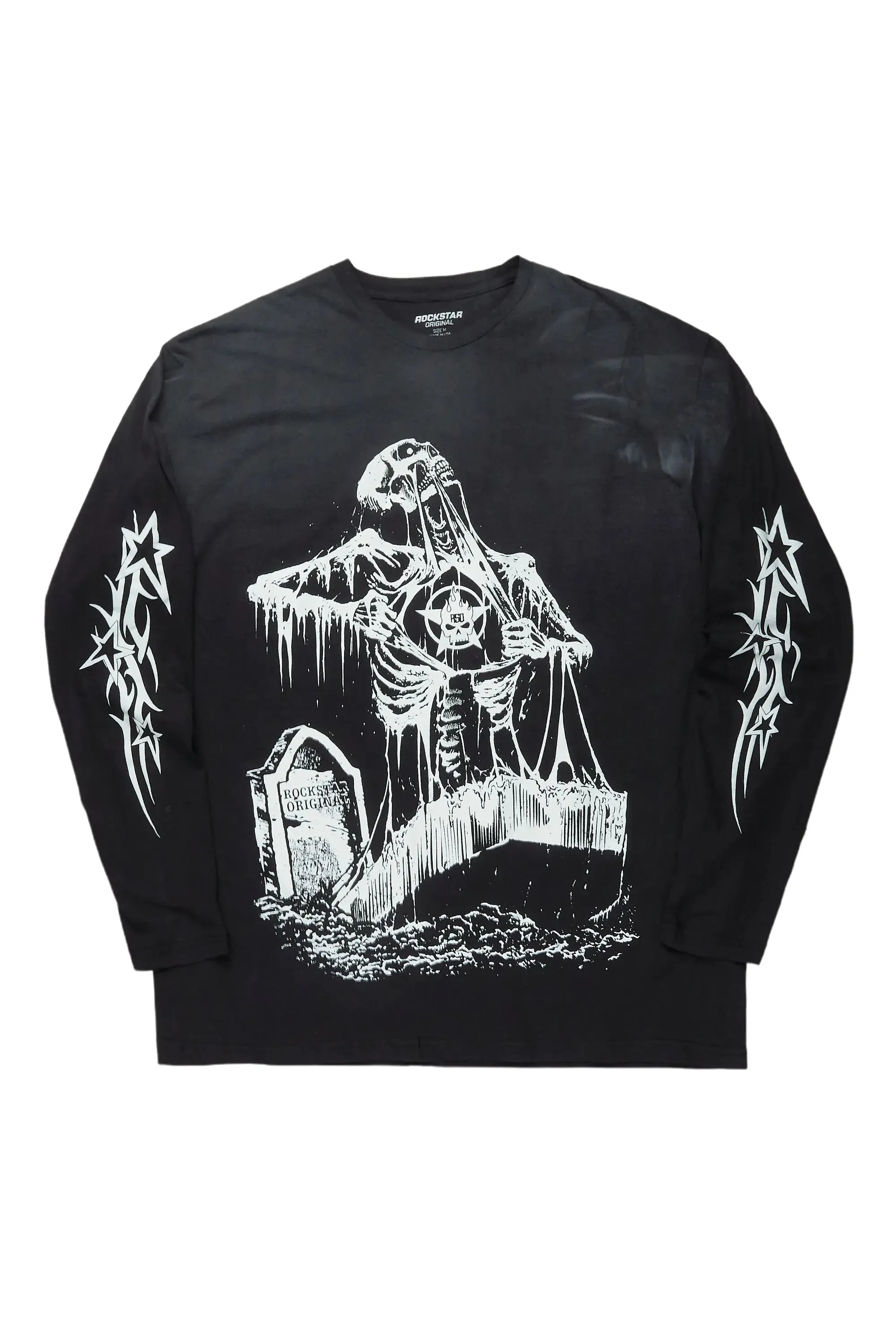 Brookwood Black Long Sleeve Graphic T-Shirt sold by Rockstar Original