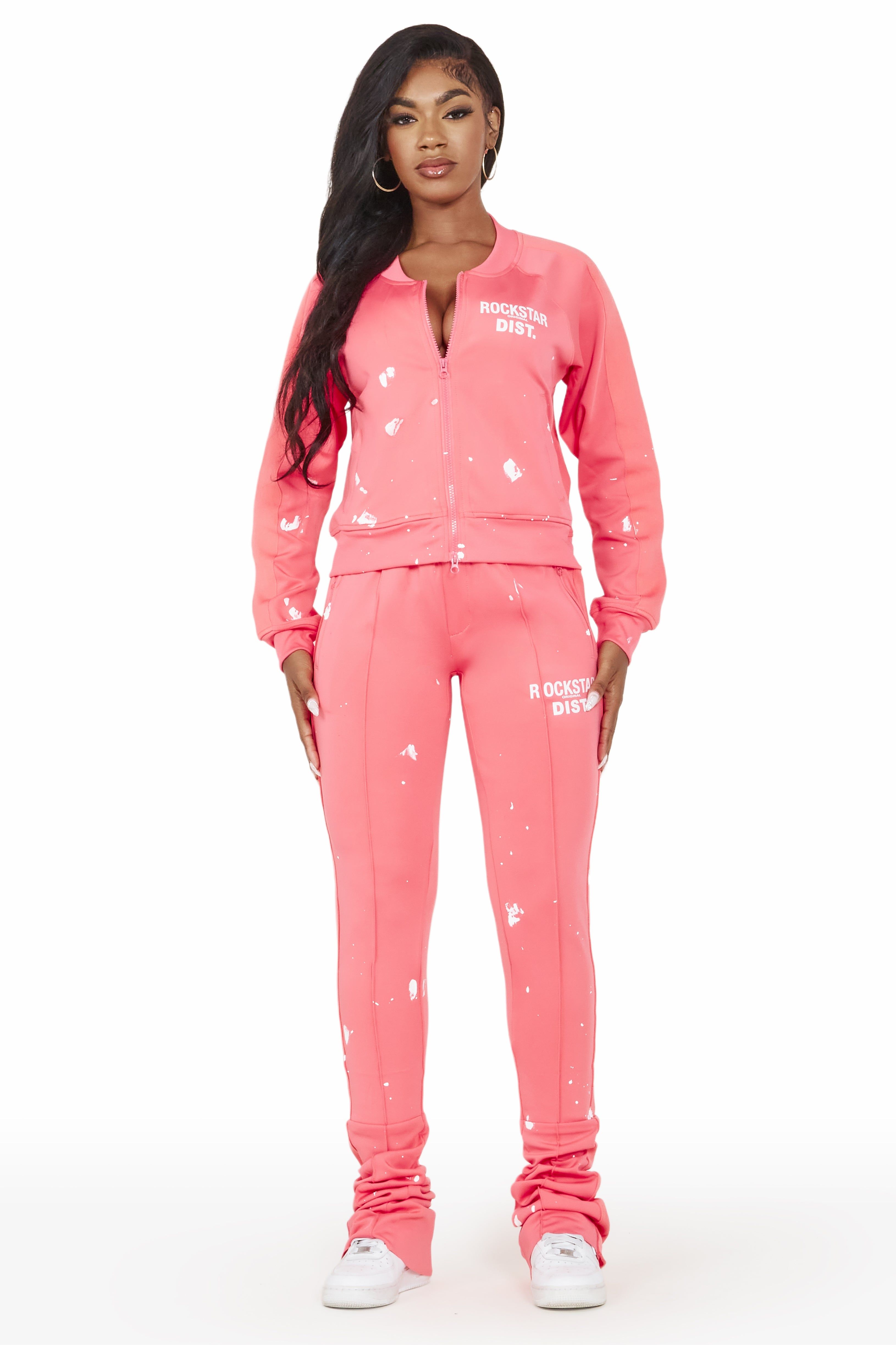 I Set The Standard Coral Super Stacked Trackset sold by Rockstar Original