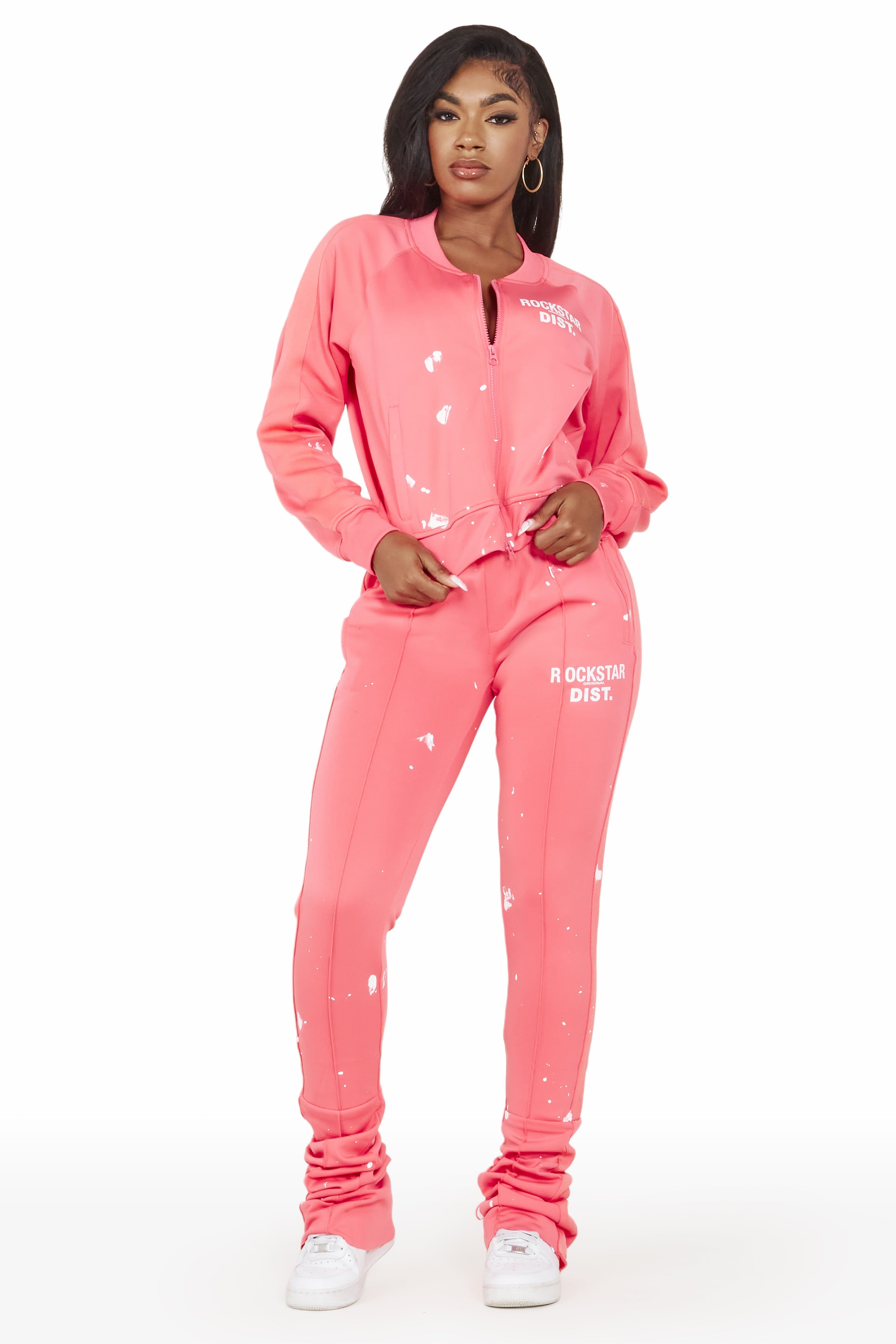 I Set The Standard Coral Super Stacked Trackset sold by Rockstar Original product image thumbnail 4