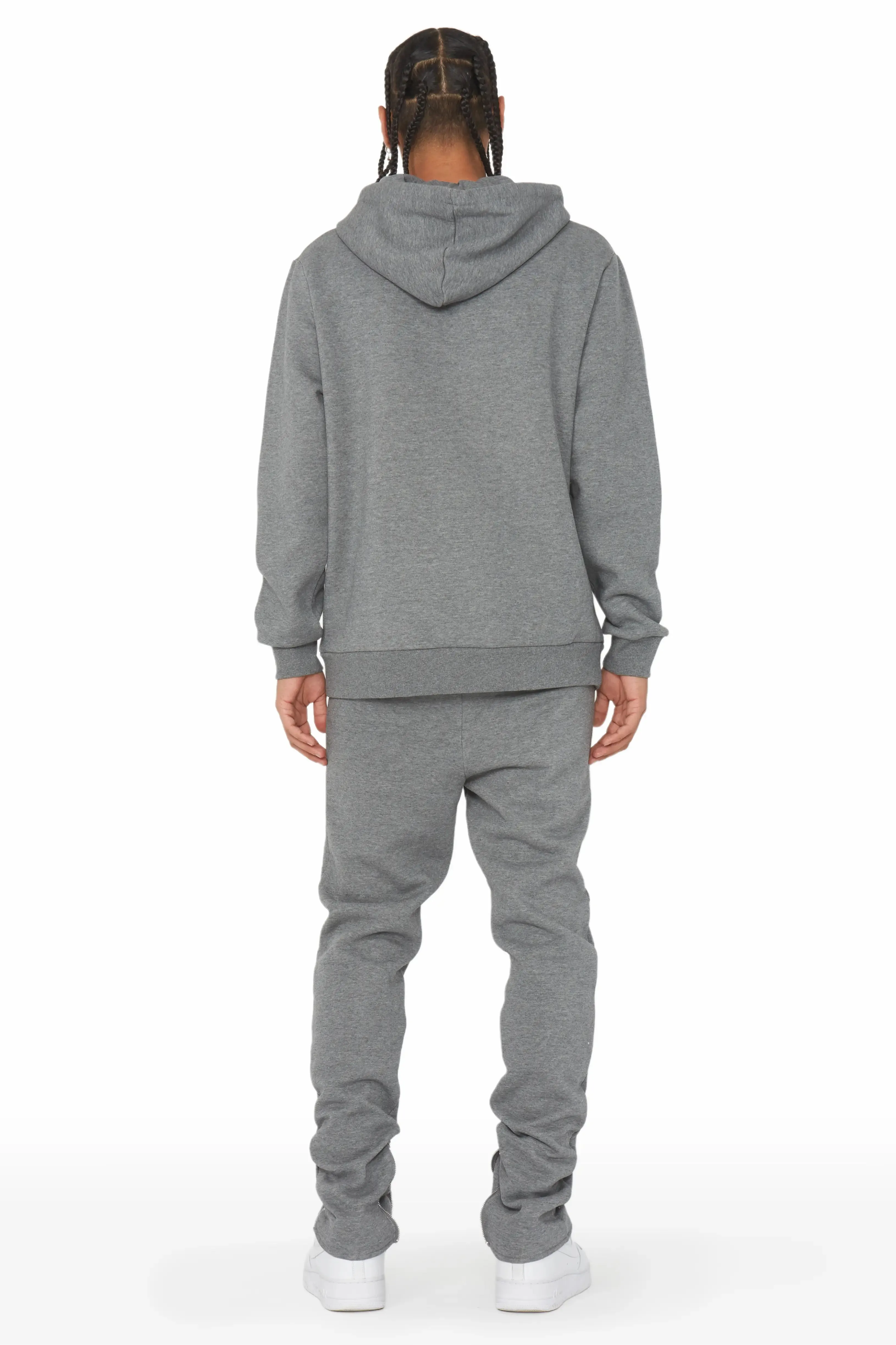 Raffer Vintage Grey Slim Fit Track Set sold by Rockstar Original product image thumbnail 5