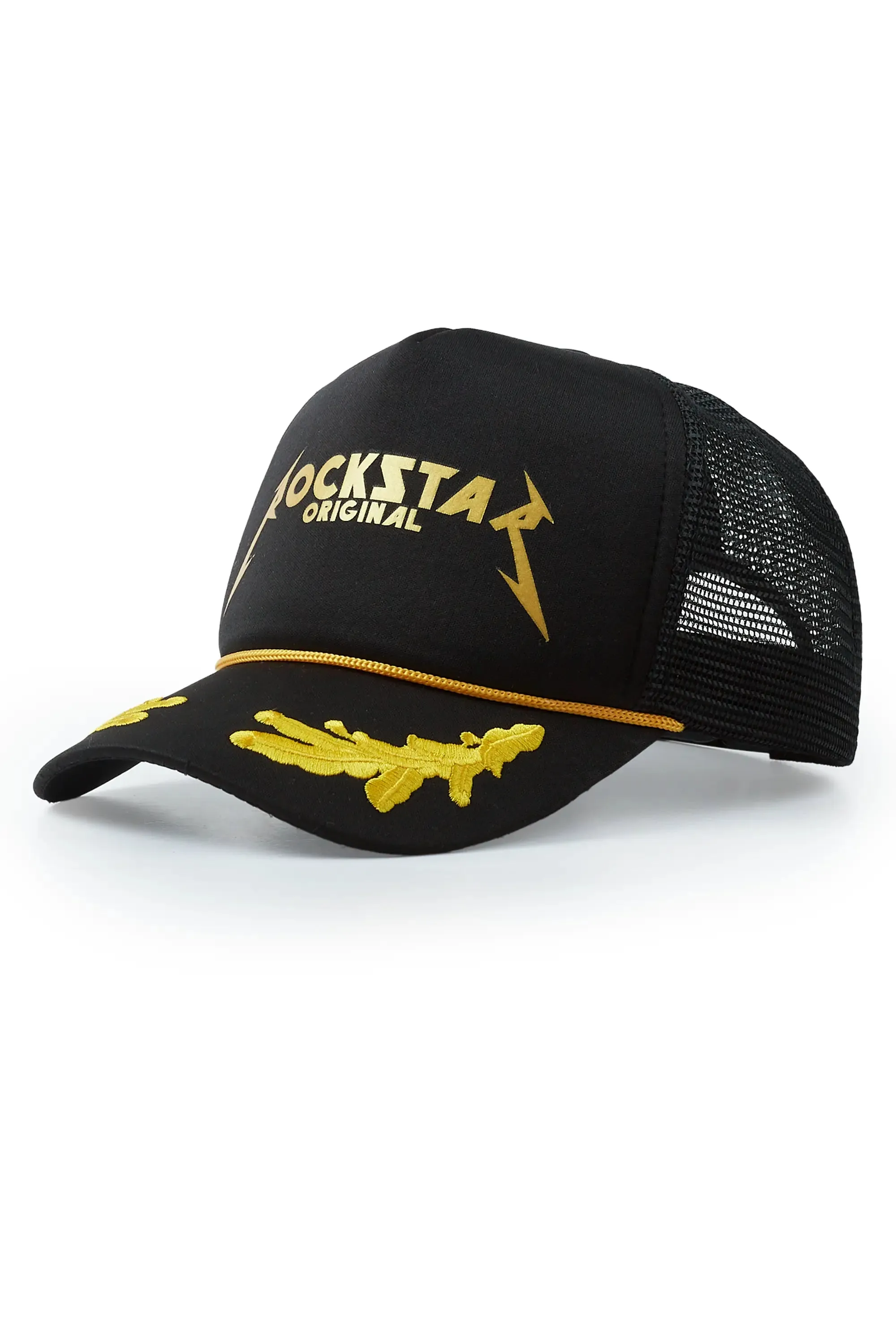 Pardes Black Graphic Trucker Hat sold by Rockstar Original product image thumbnail 2