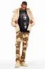 Amina Black Oversized Graphic T-Shirt sold by Rockstar Original