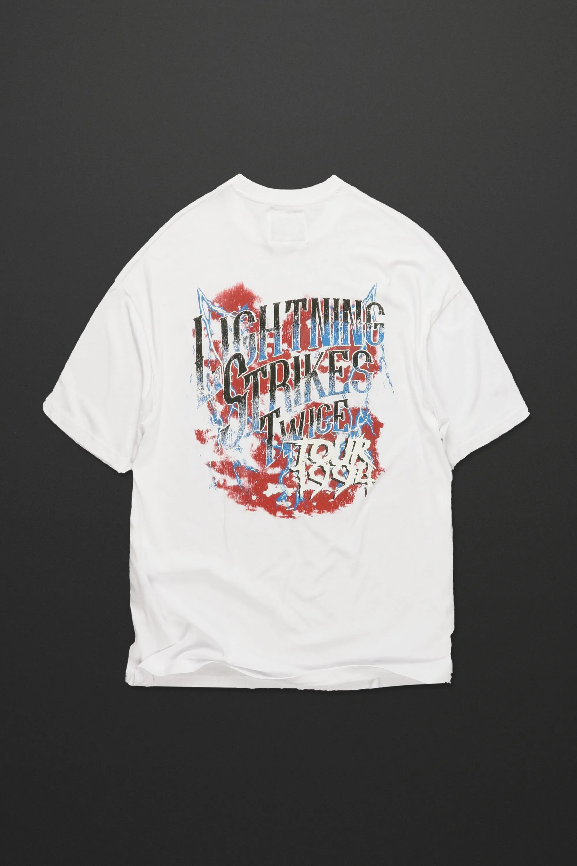 Byker White Printed T-Shirt sold by Rockstar Original product image thumbnail 4