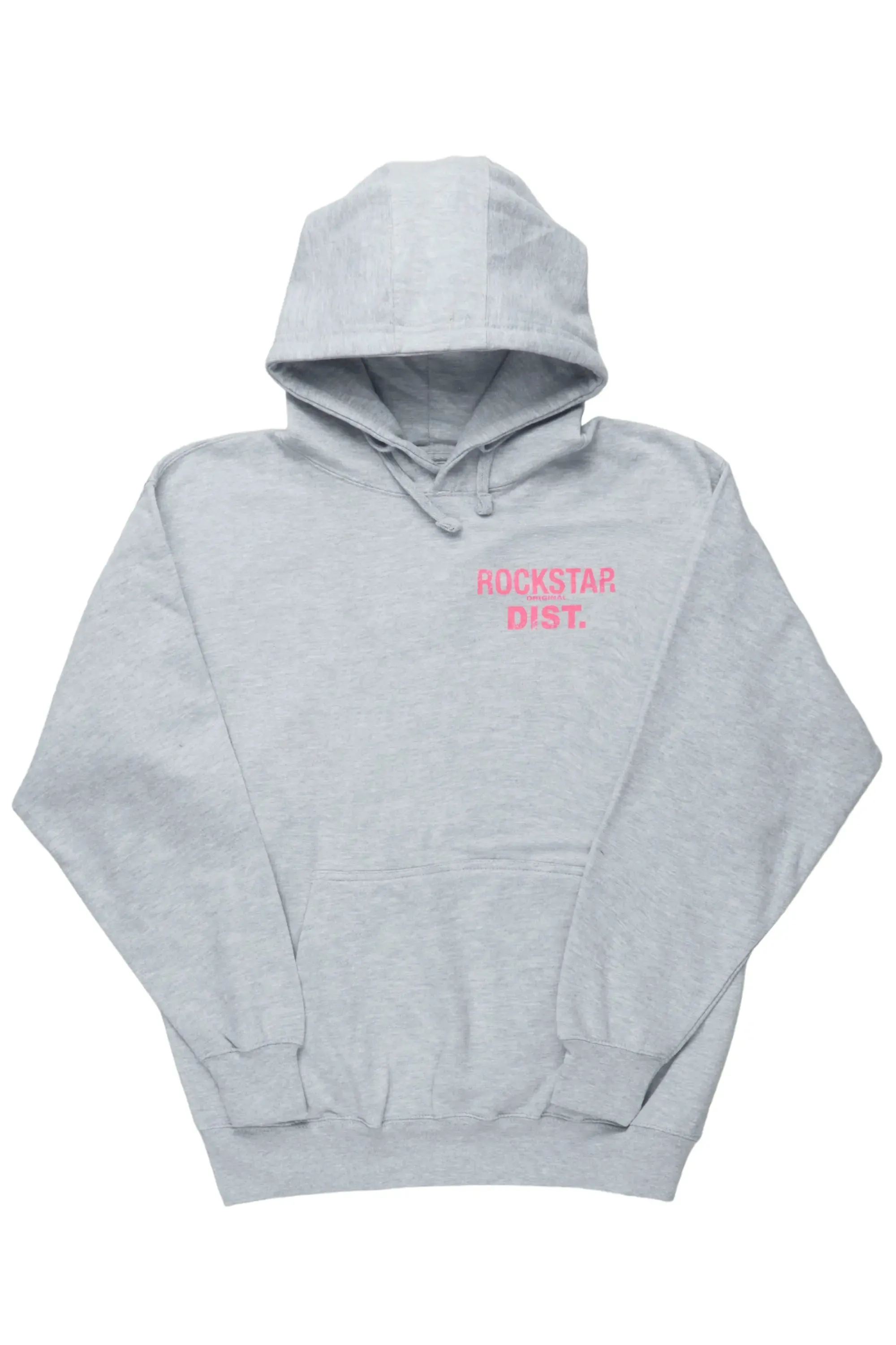Lake Grey/Pink Graphic Hoodie sold by Rockstar Original product image thumbnail 5