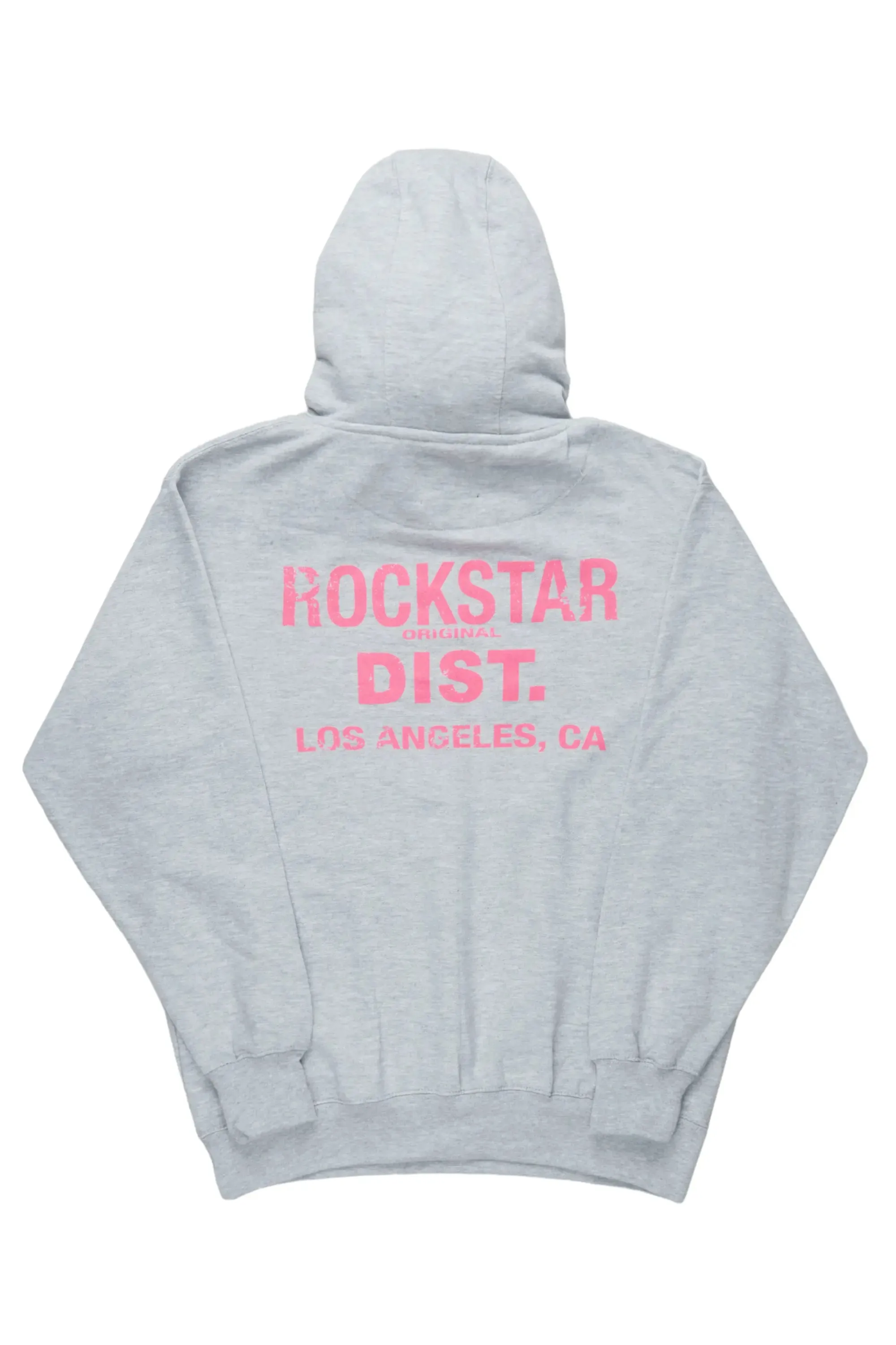Lake Grey/Pink Graphic Hoodie sold by Rockstar Original product image thumbnail 3