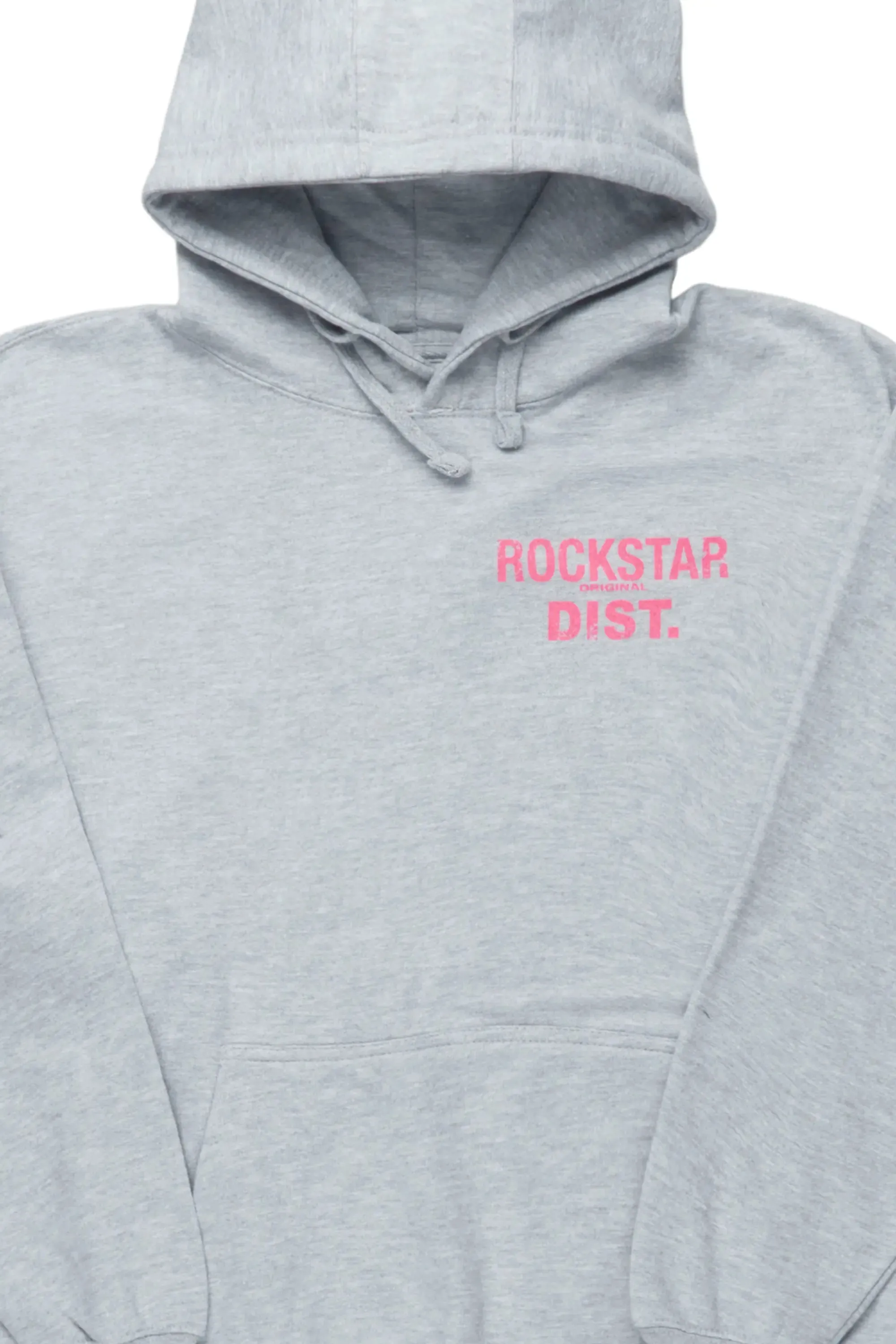 Lake Grey/Pink Graphic Hoodie sold by Rockstar Original product image thumbnail 4