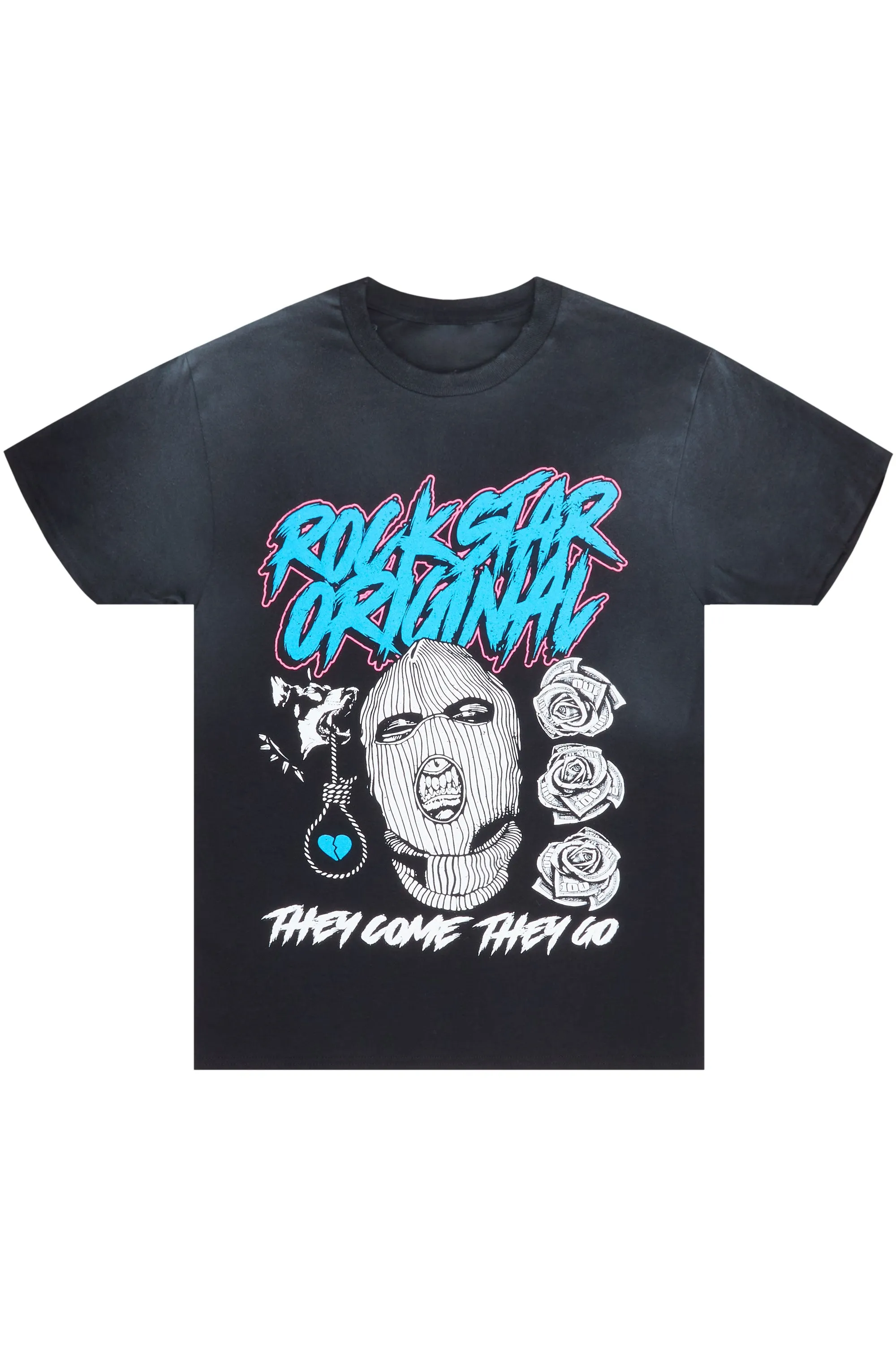 No Face No Case Black Oversized Tee sold by Rockstar Original