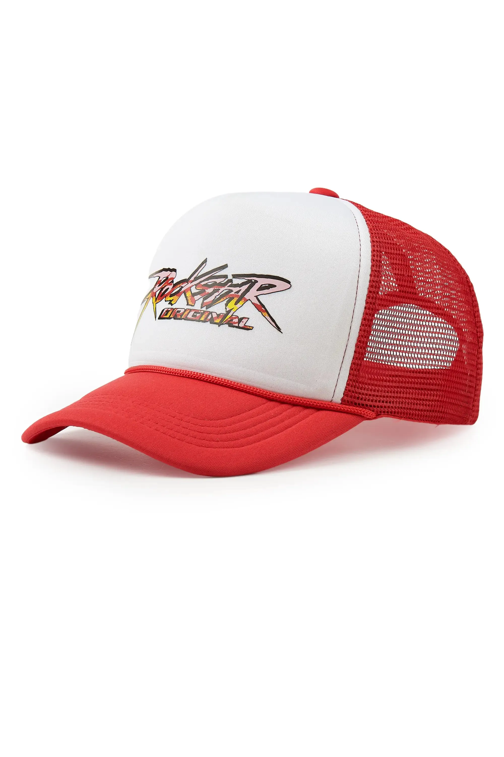 Kalliope White/Red Trucker Hat sold by Rockstar Original product image thumbnail 2