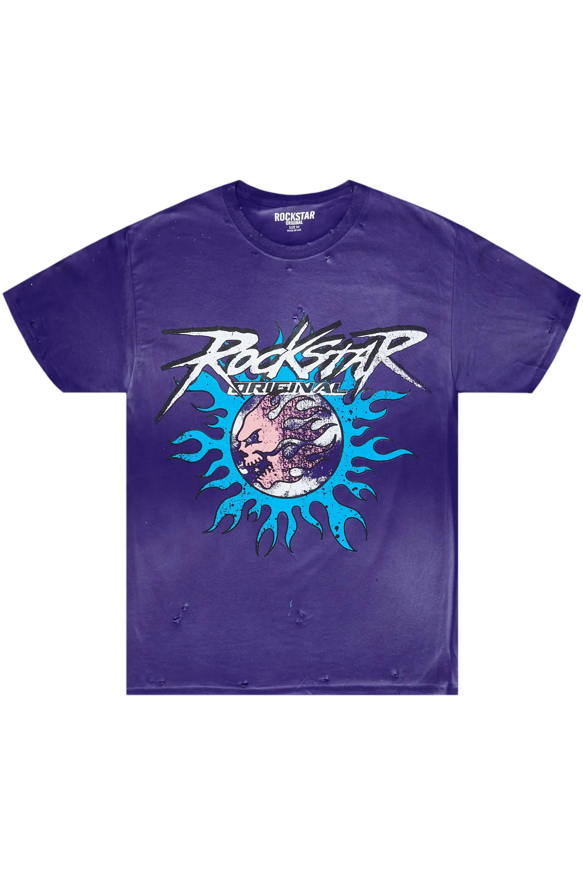 Raishas Purple Oversized Tee sold by Rockstar Original