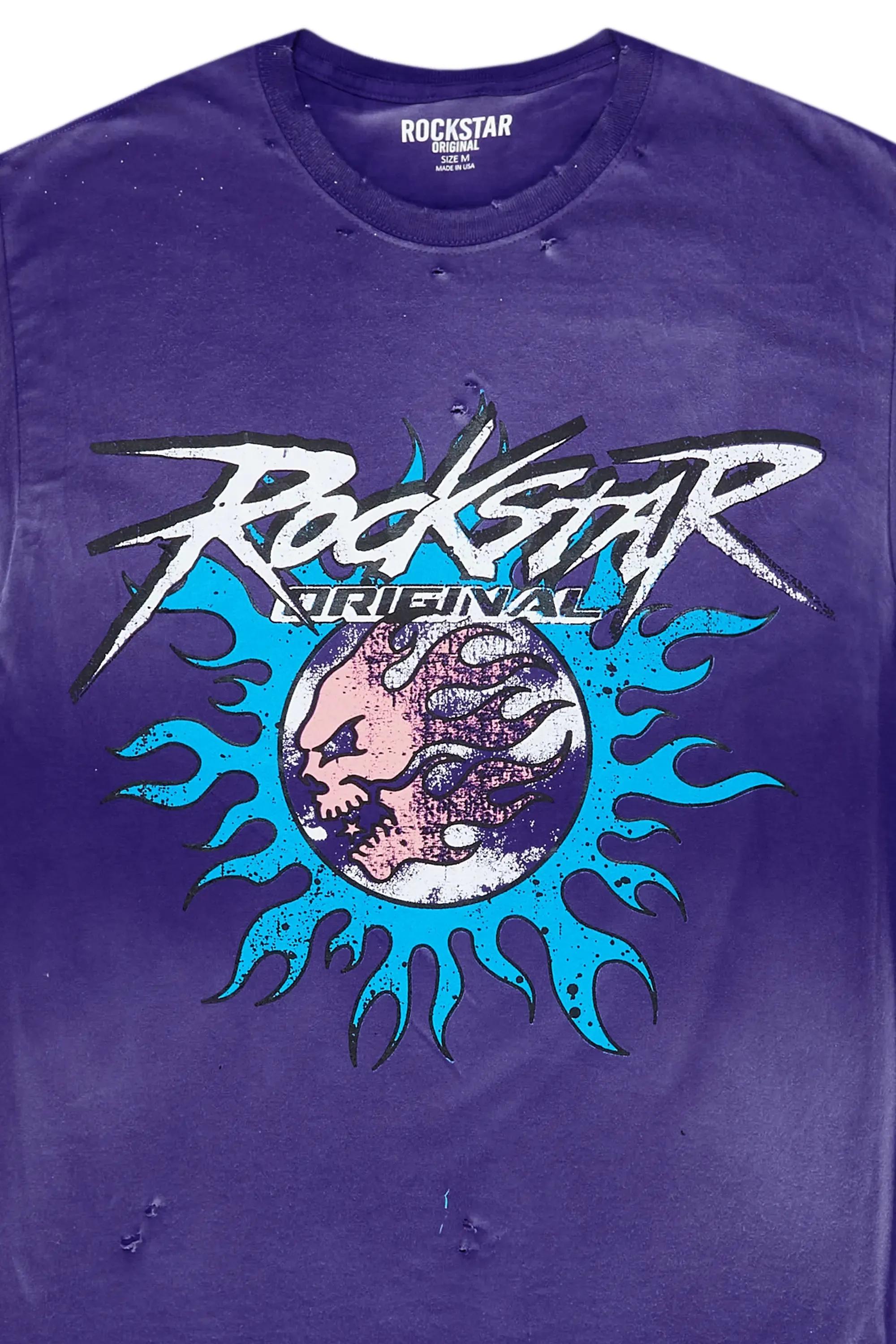 Raishas Purple Oversized Tee sold by Rockstar Original product image thumbnail 2
