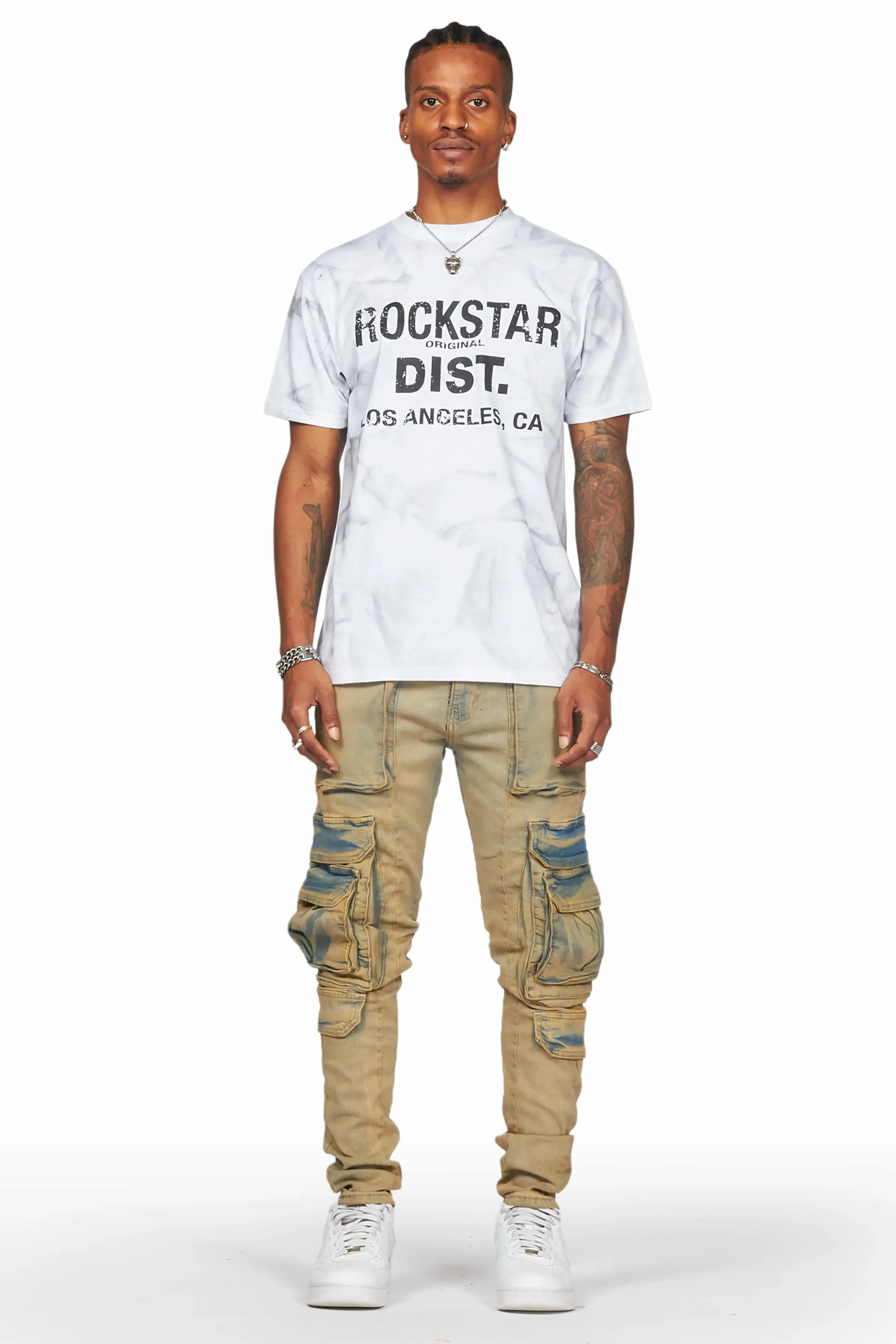 Iniko Tint Skinny Fit Cargo Jean sold by Rockstar Original product image thumbnail 3