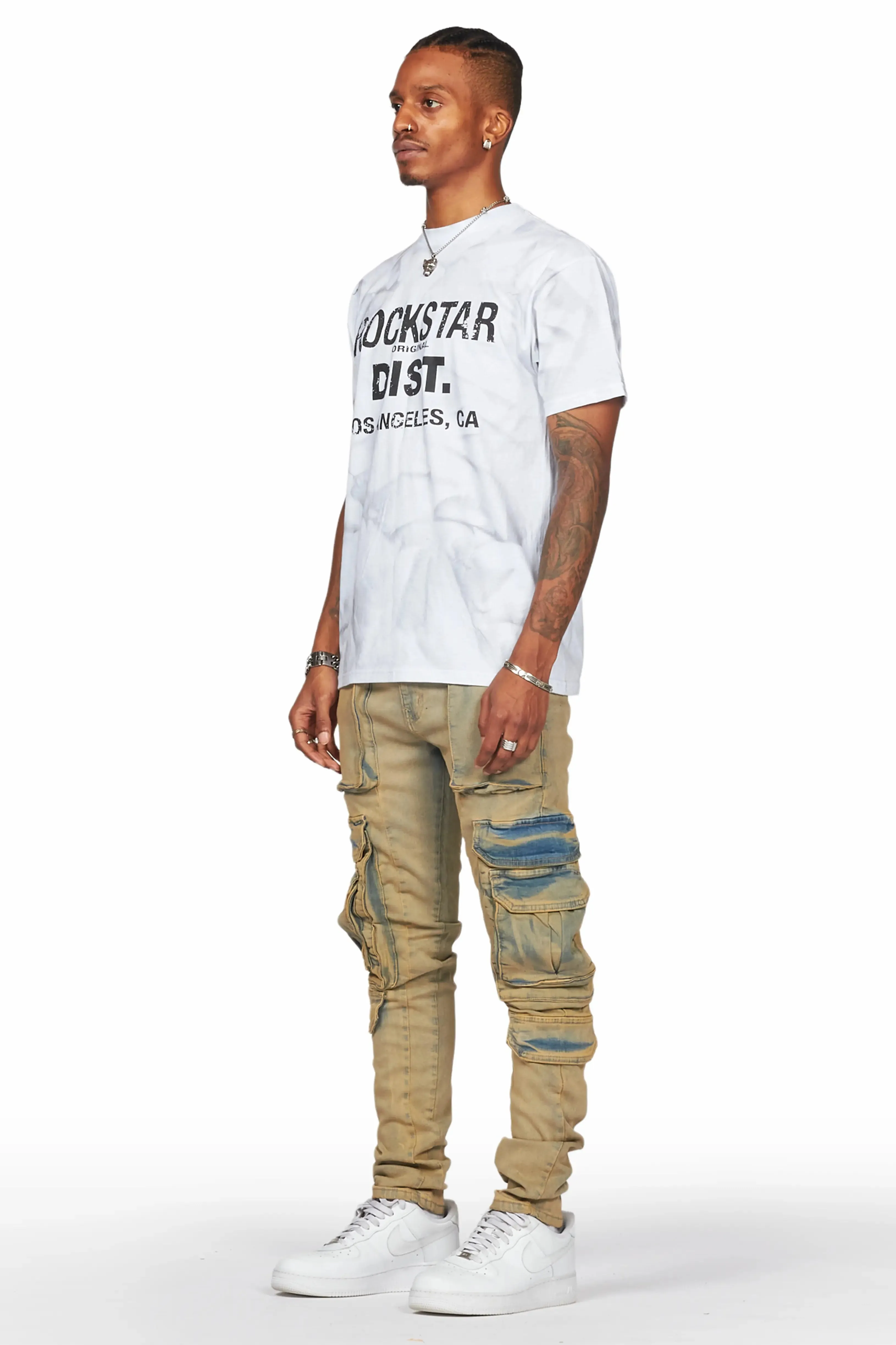 Iniko Tint Skinny Fit Cargo Jean sold by Rockstar Original product image thumbnail 4