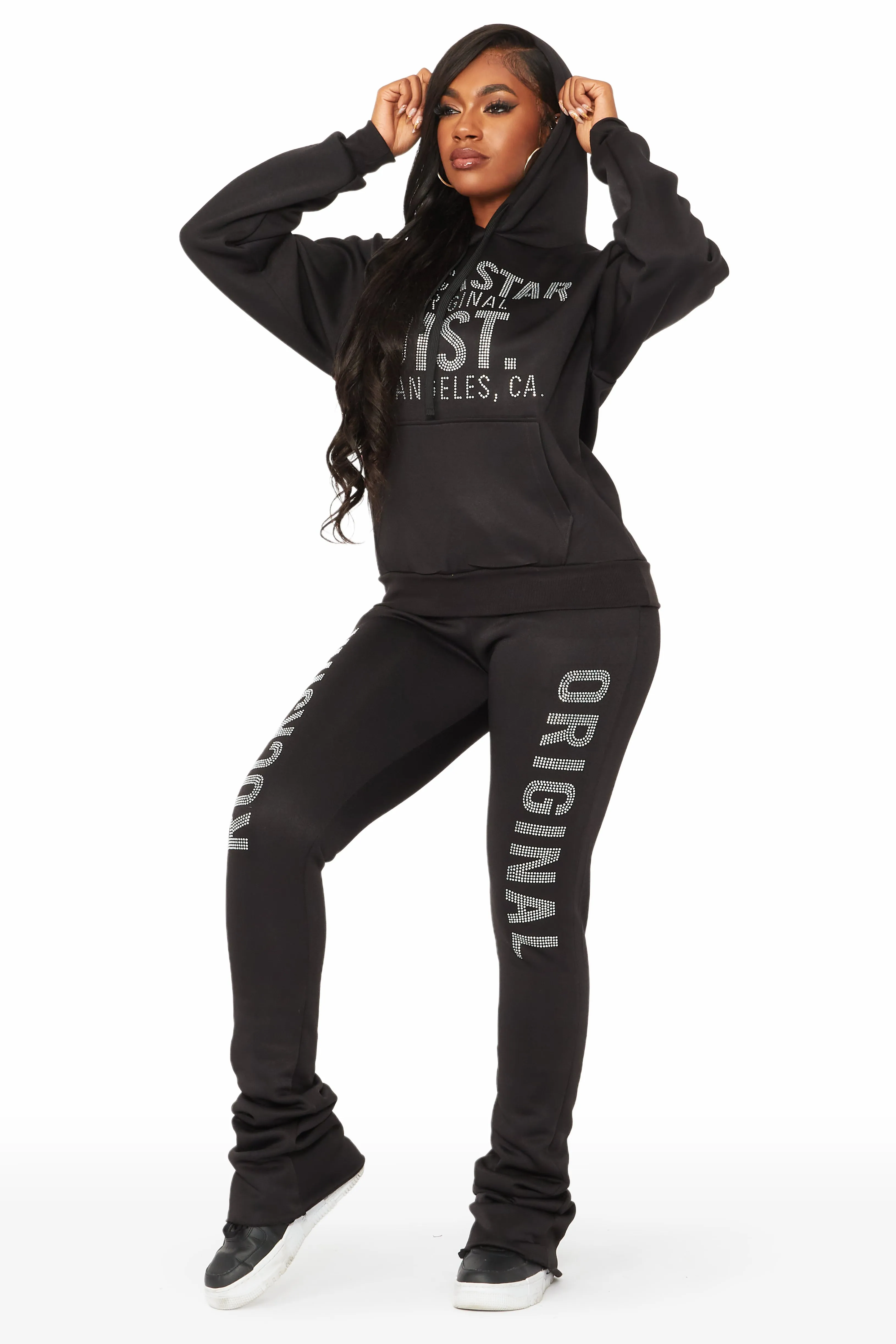 Kariana Black Super Stacked Trackset sold by Rockstar Original product image thumbnail 4