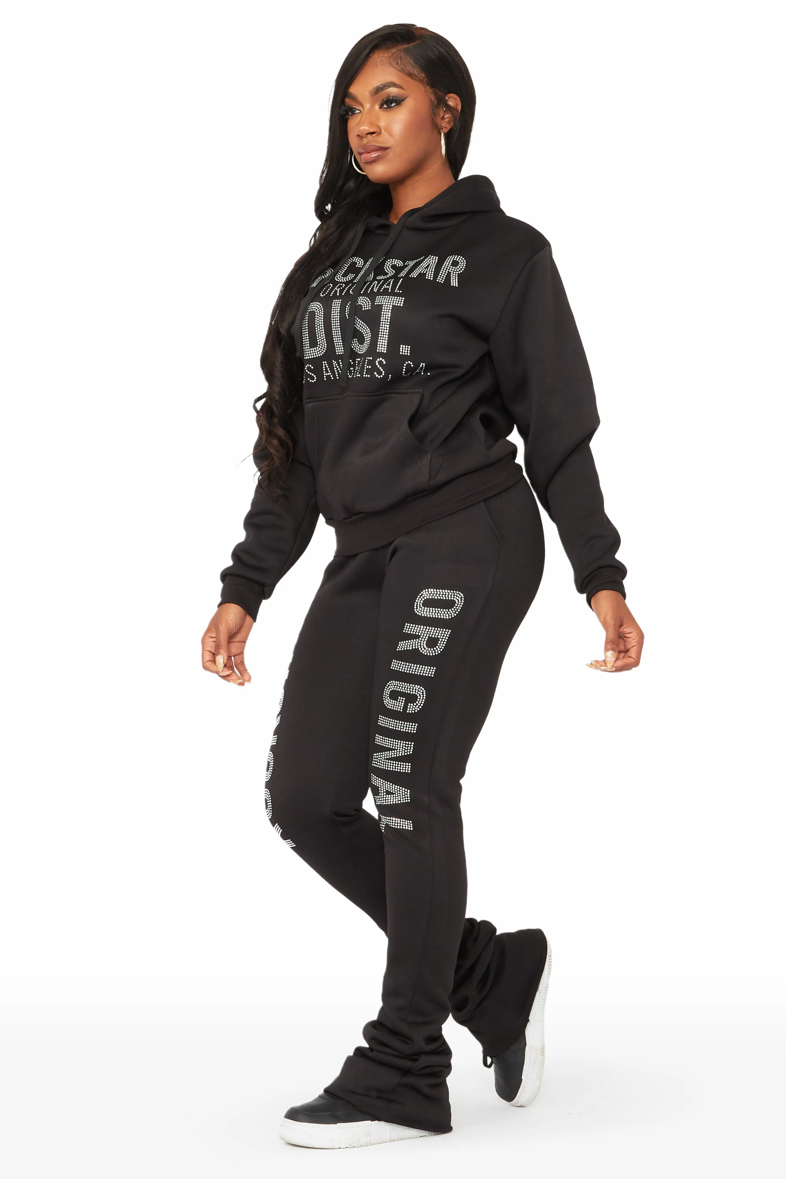 Kariana Black Super Stacked Trackset sold by Rockstar Original product image thumbnail 3