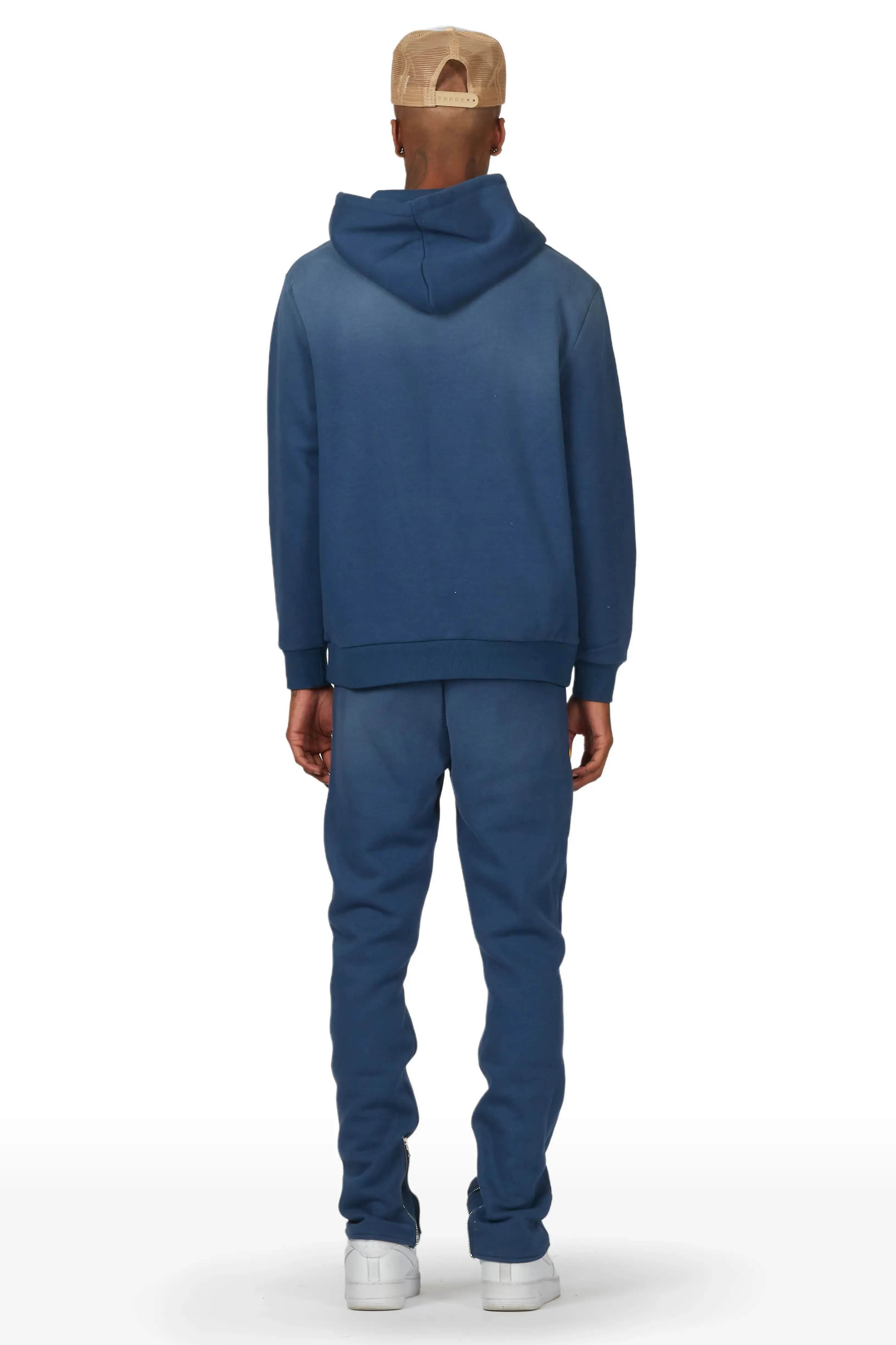 Rockstar Art Dist. Navy Hoodie Slim Fit Pant Set sold by Rockstar Original product image thumbnail 5