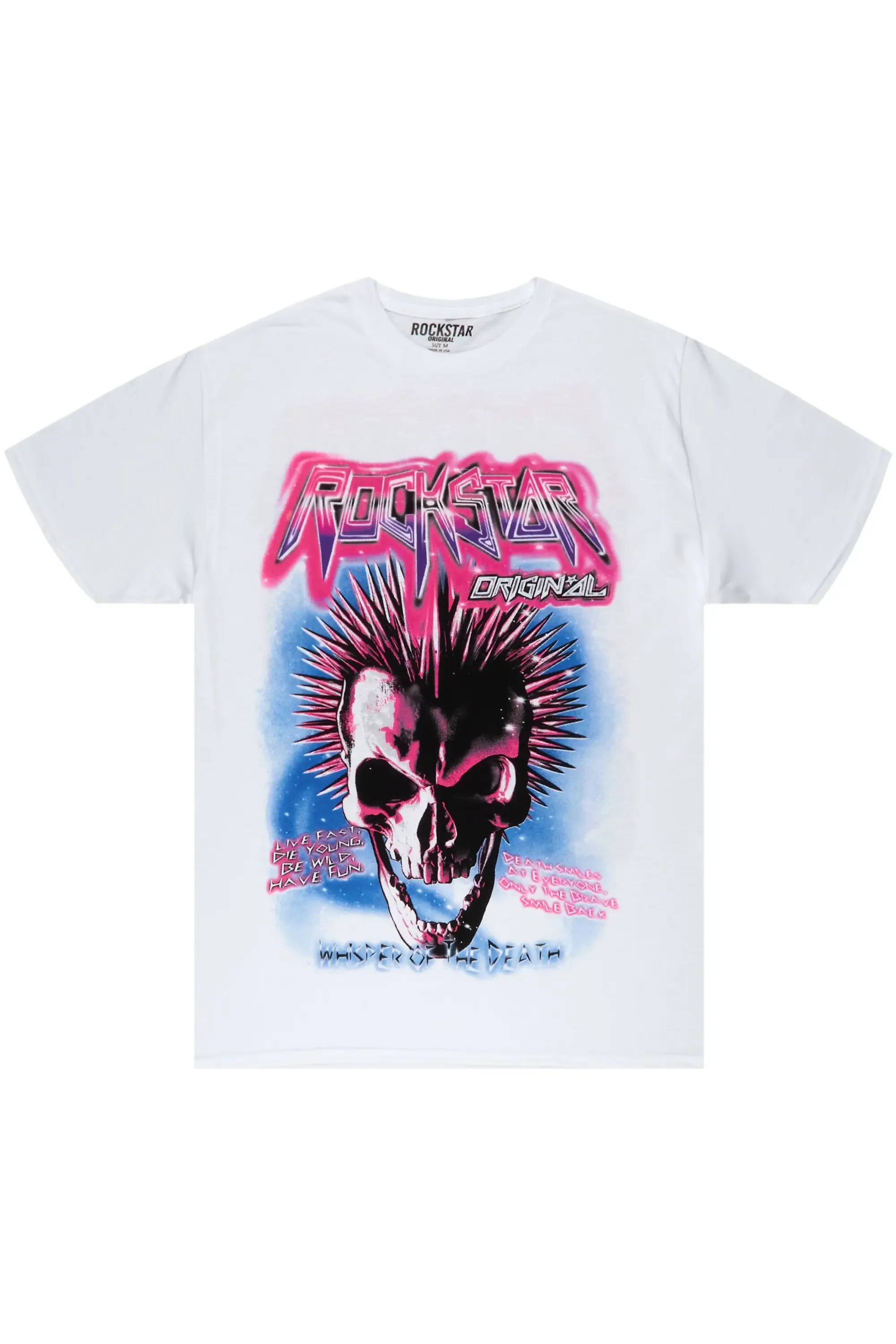 Shantell White Oversized T-Shirt sold by Rockstar Original