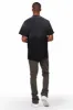 Barto Olive Painter Stacked Flare Pants sold by Rockstar Original