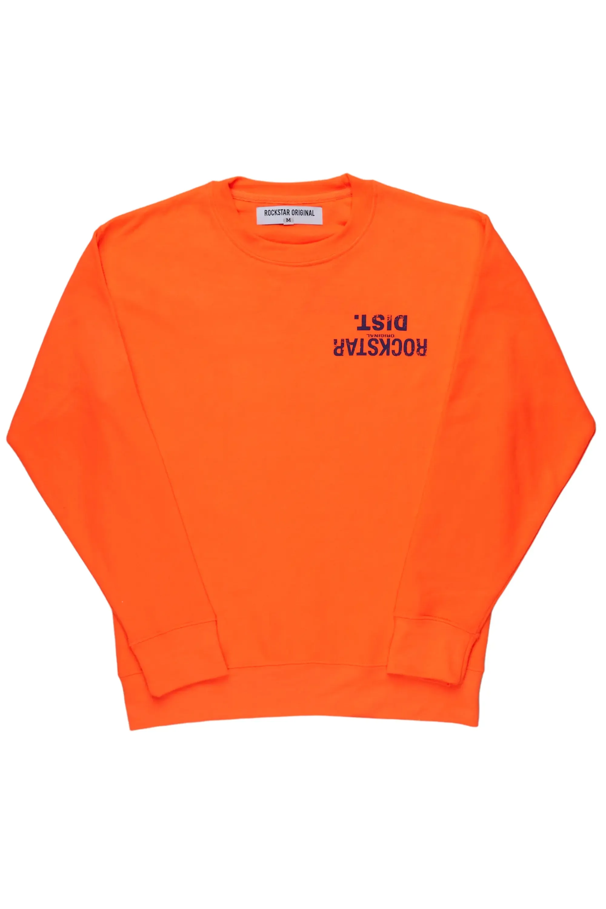 Dist. Town Orange Graphic Crewneck sold by Rockstar Original product image thumbnail 2