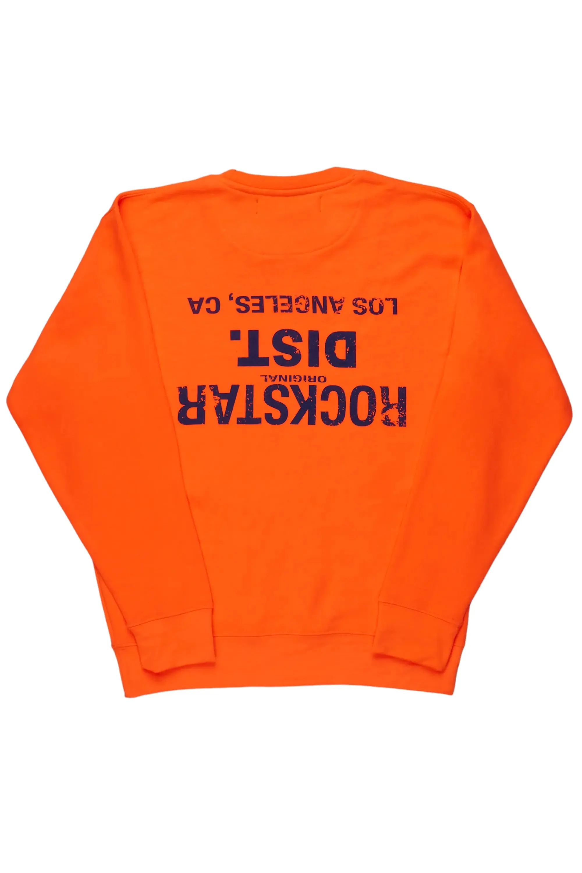 Dist. Town Orange Graphic Crewneck sold by Rockstar Original
