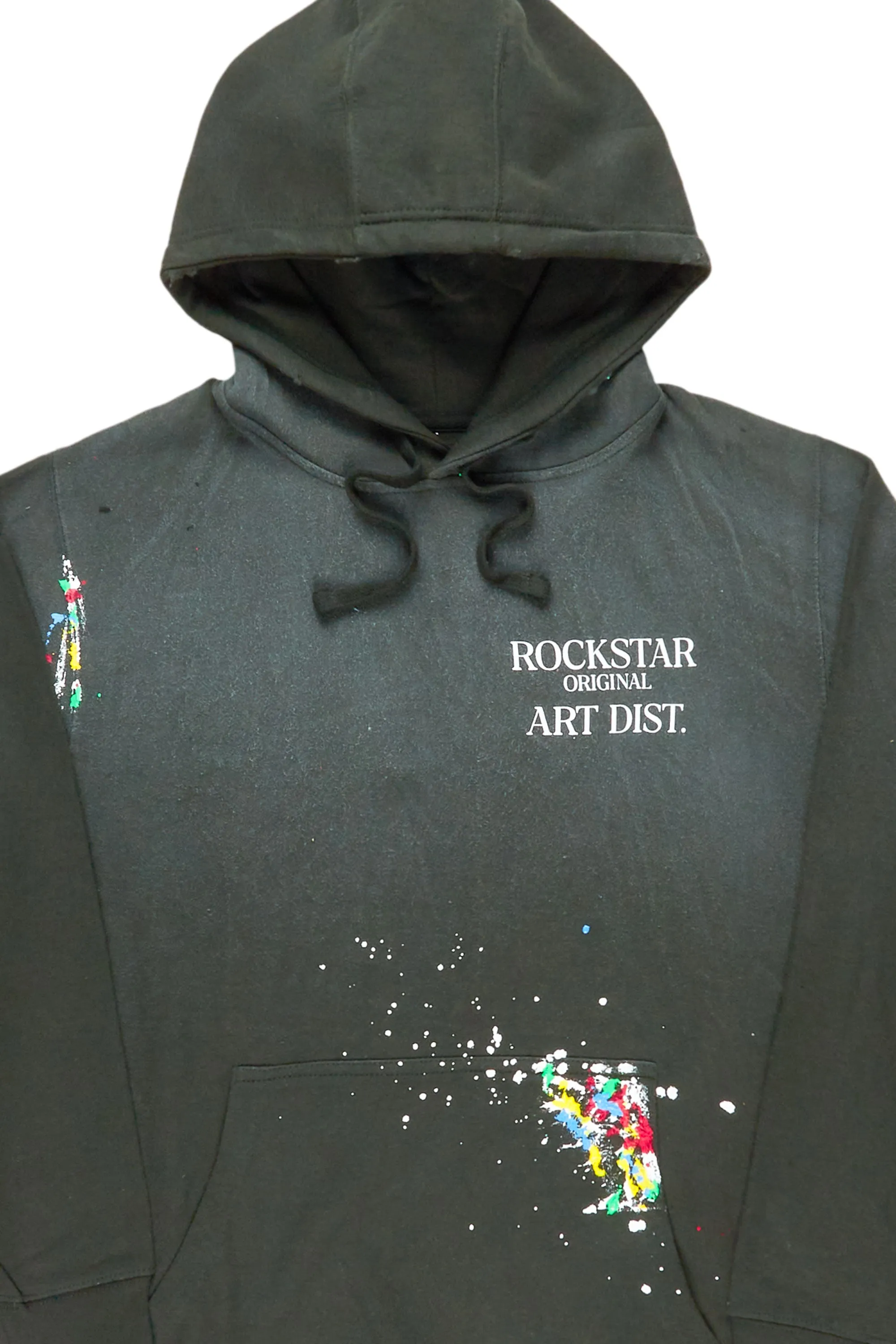 Make It Rain Dark Green Oversized Hoodie sold by Rockstar Original product image thumbnail 2