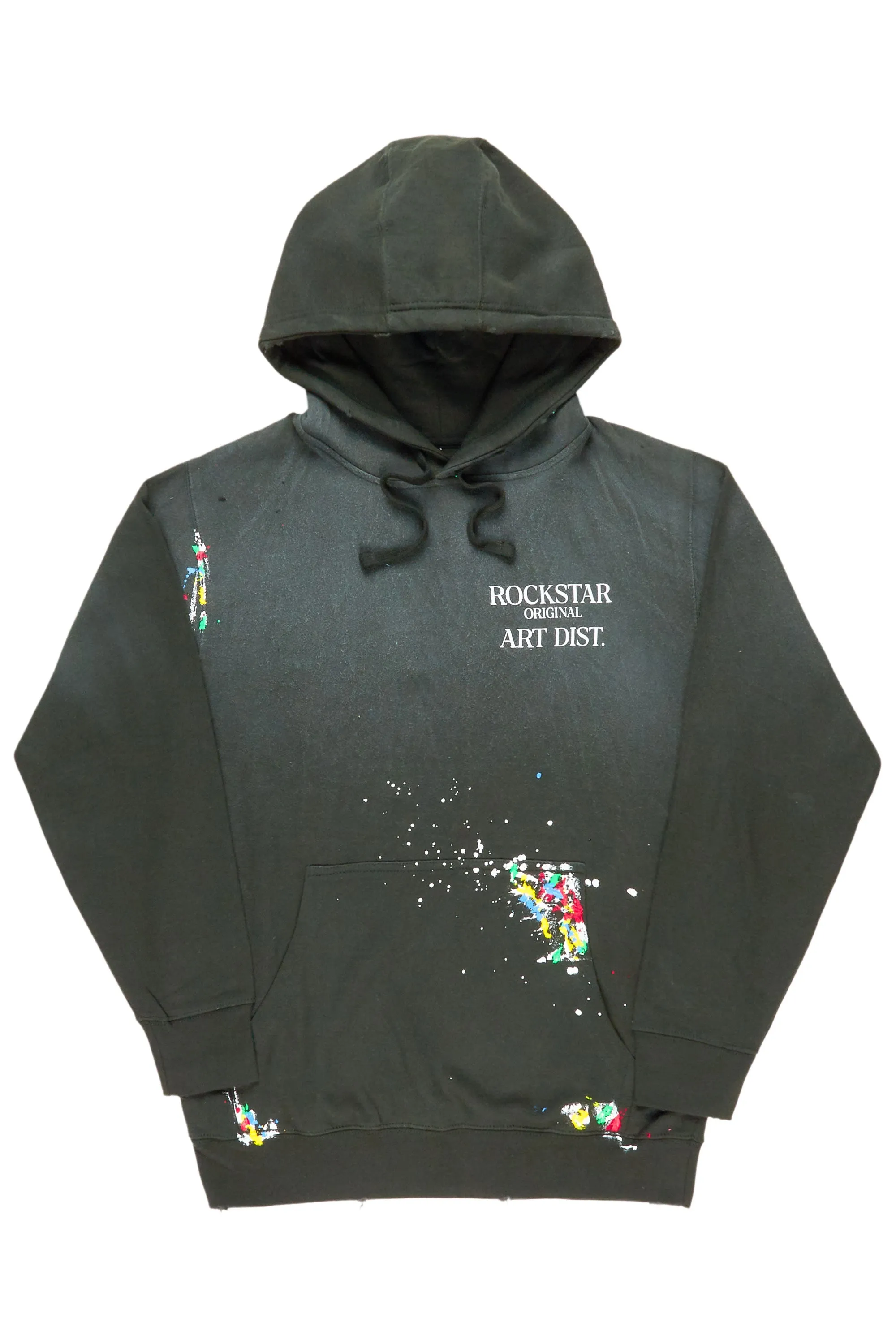 Make It Rain Dark Green Oversized Hoodie sold by Rockstar Original