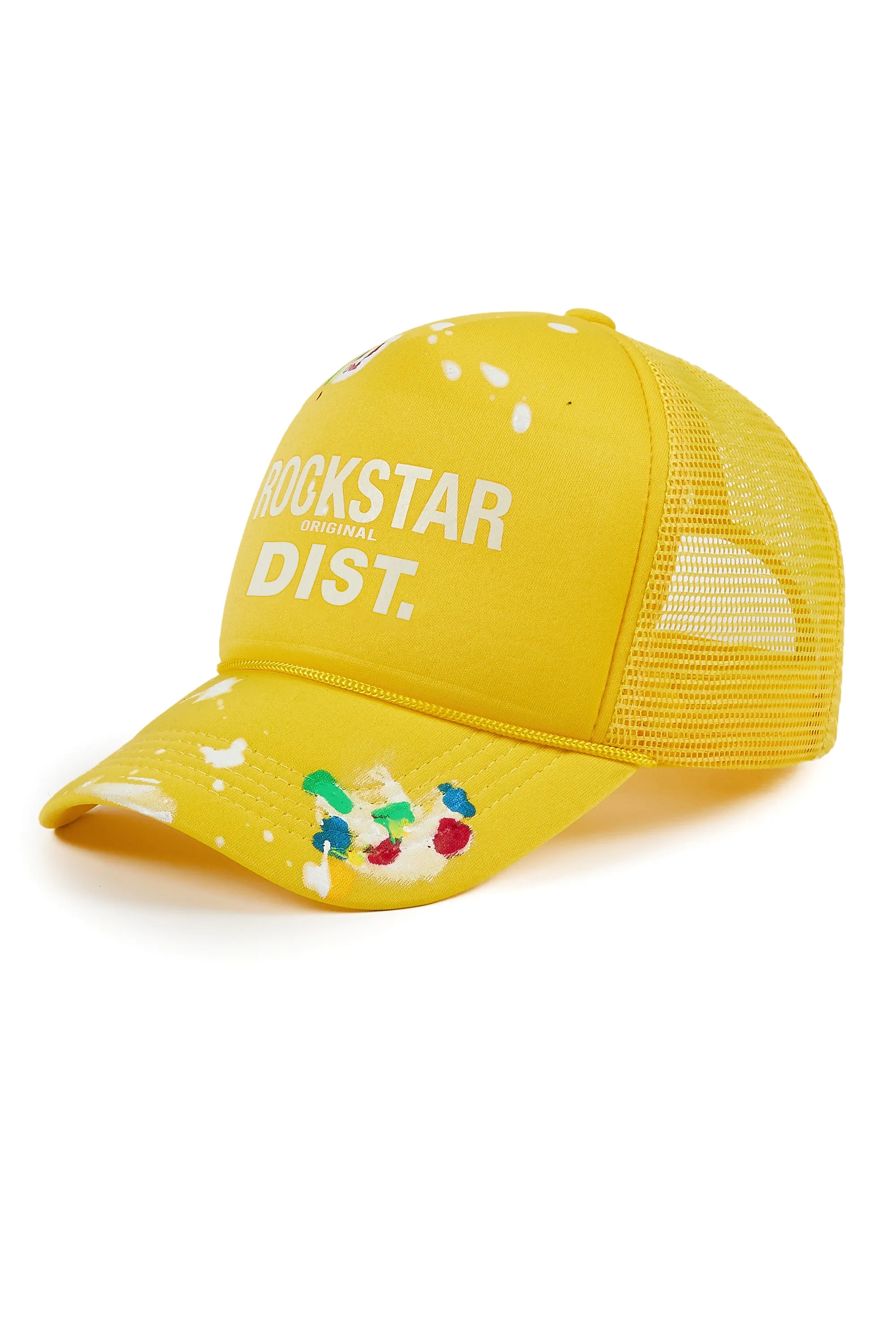 Neptune Yellow Trucker Hat sold by Rockstar Original product image thumbnail 5