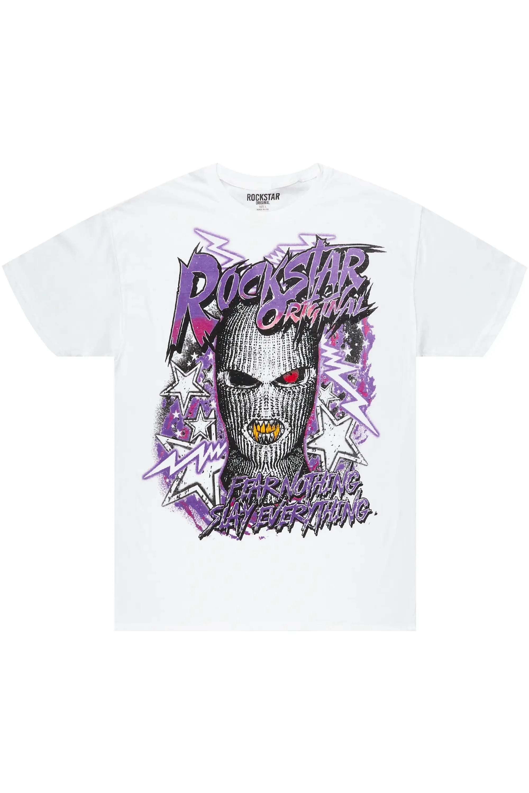 Kantin White Graphic T-Shirt sold by Rockstar Original product image thumbnail 2