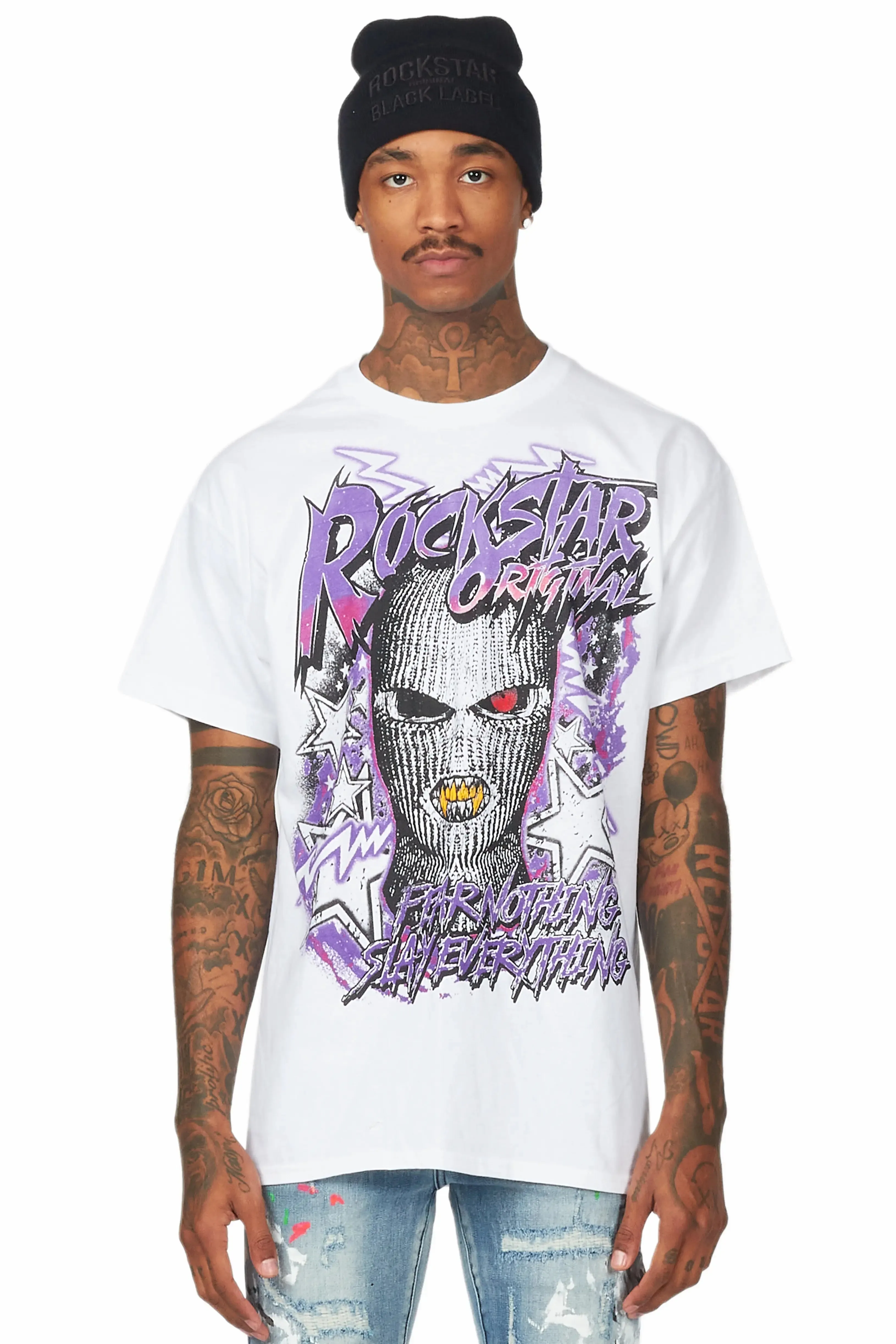 Kantin White Graphic T-Shirt sold by Rockstar Original