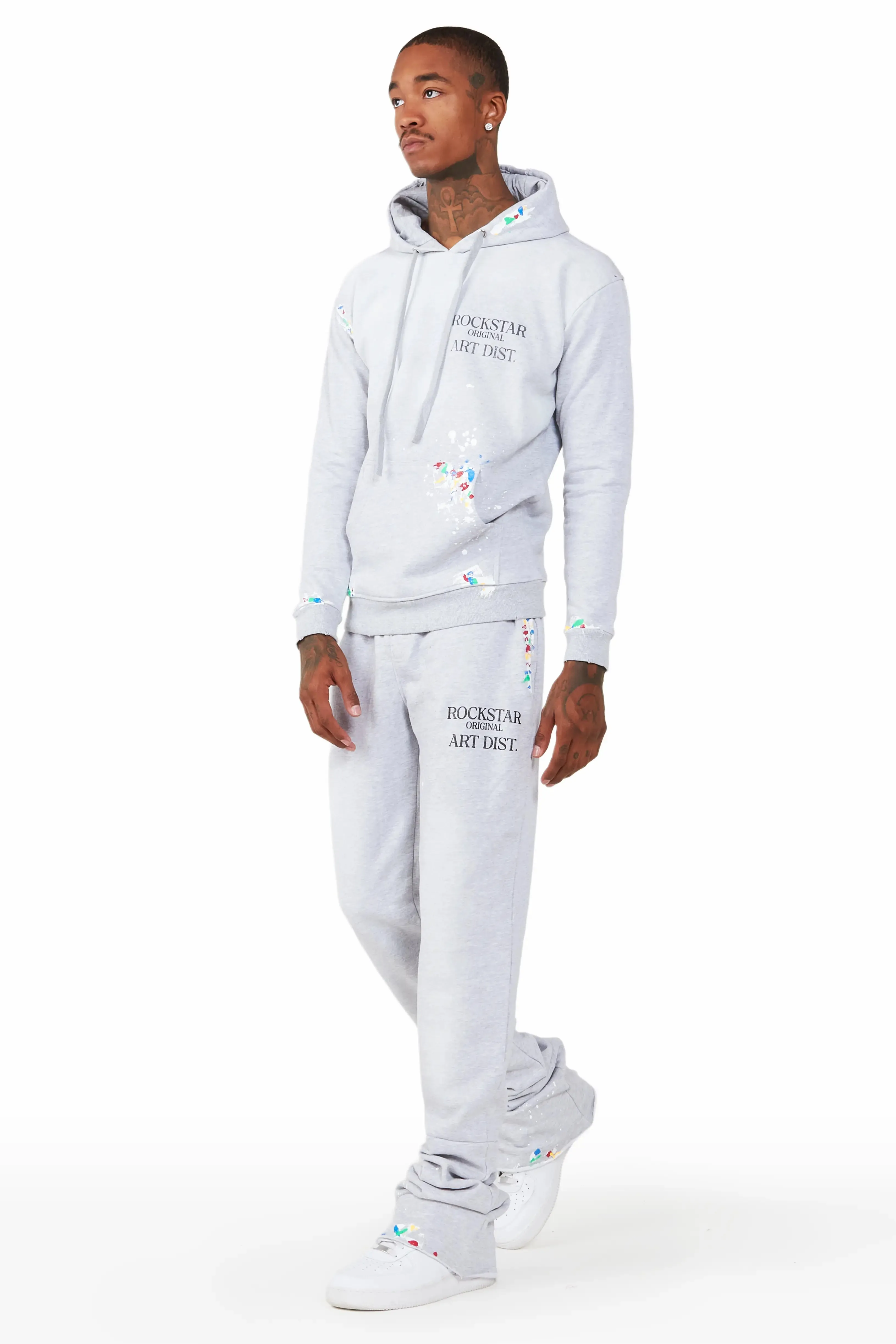 Rockstar Art Dist. Grey Super Stacked Track Set sold by Rockstar Original product image thumbnail 2