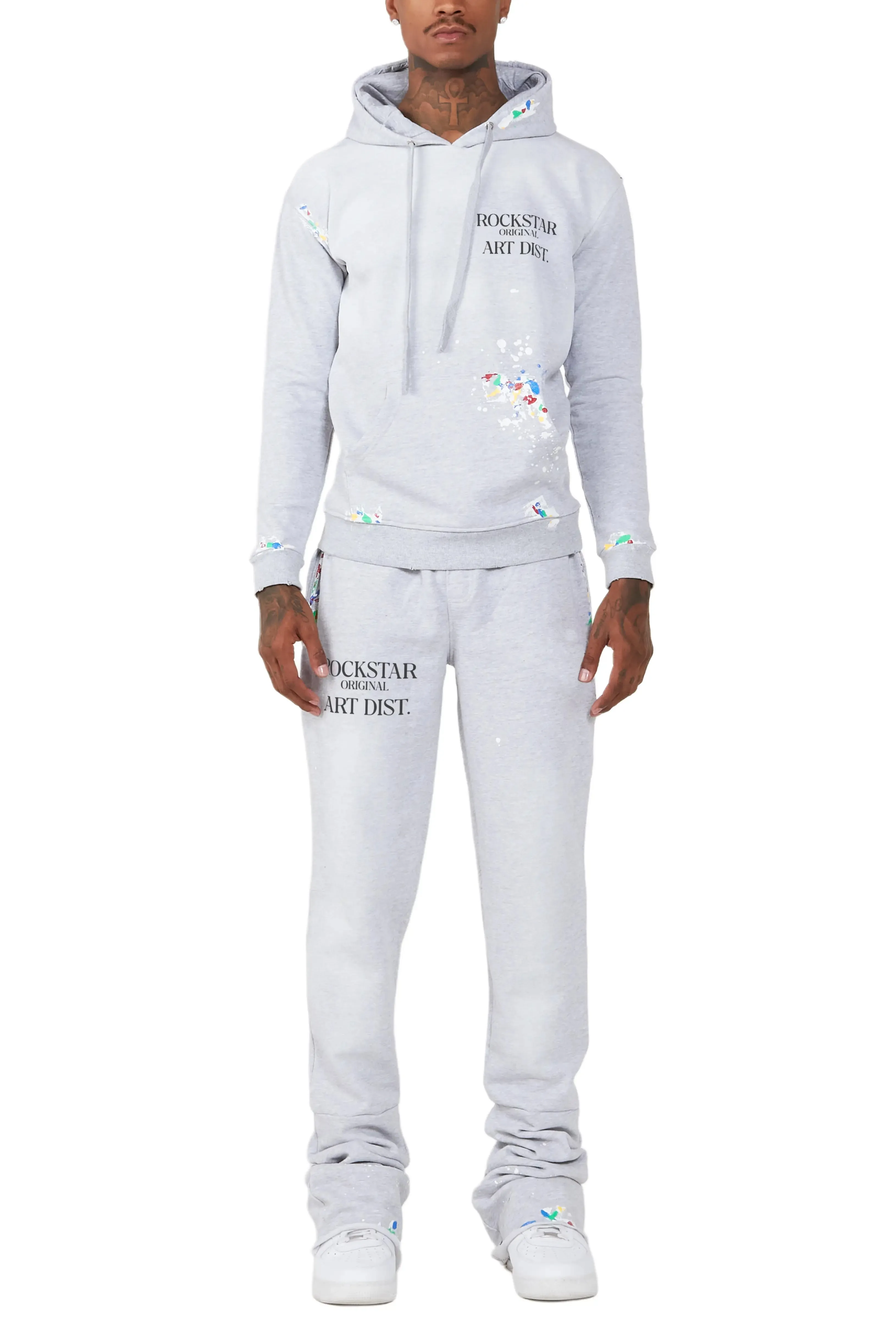 Rockstar Art Dist. Grey Super Stacked Track Set sold by Rockstar Original product image thumbnail 5