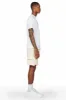 Jash White/Beige Short Set sold by Rockstar Original