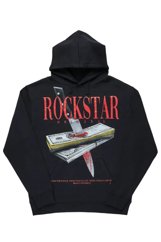 Sheridan Black Oversized Hoodie sold by Rockstar Original