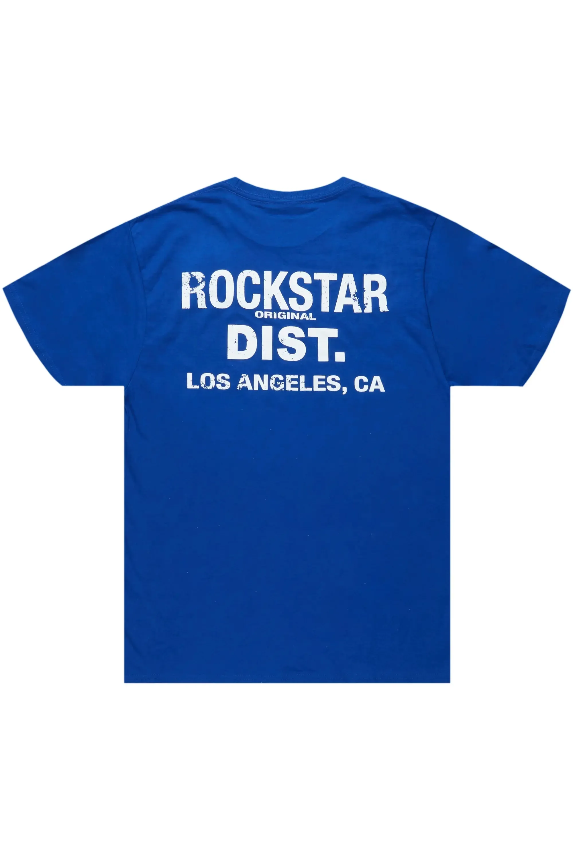 Lake Royal/White Graphic T-Shirt sold by Rockstar Original