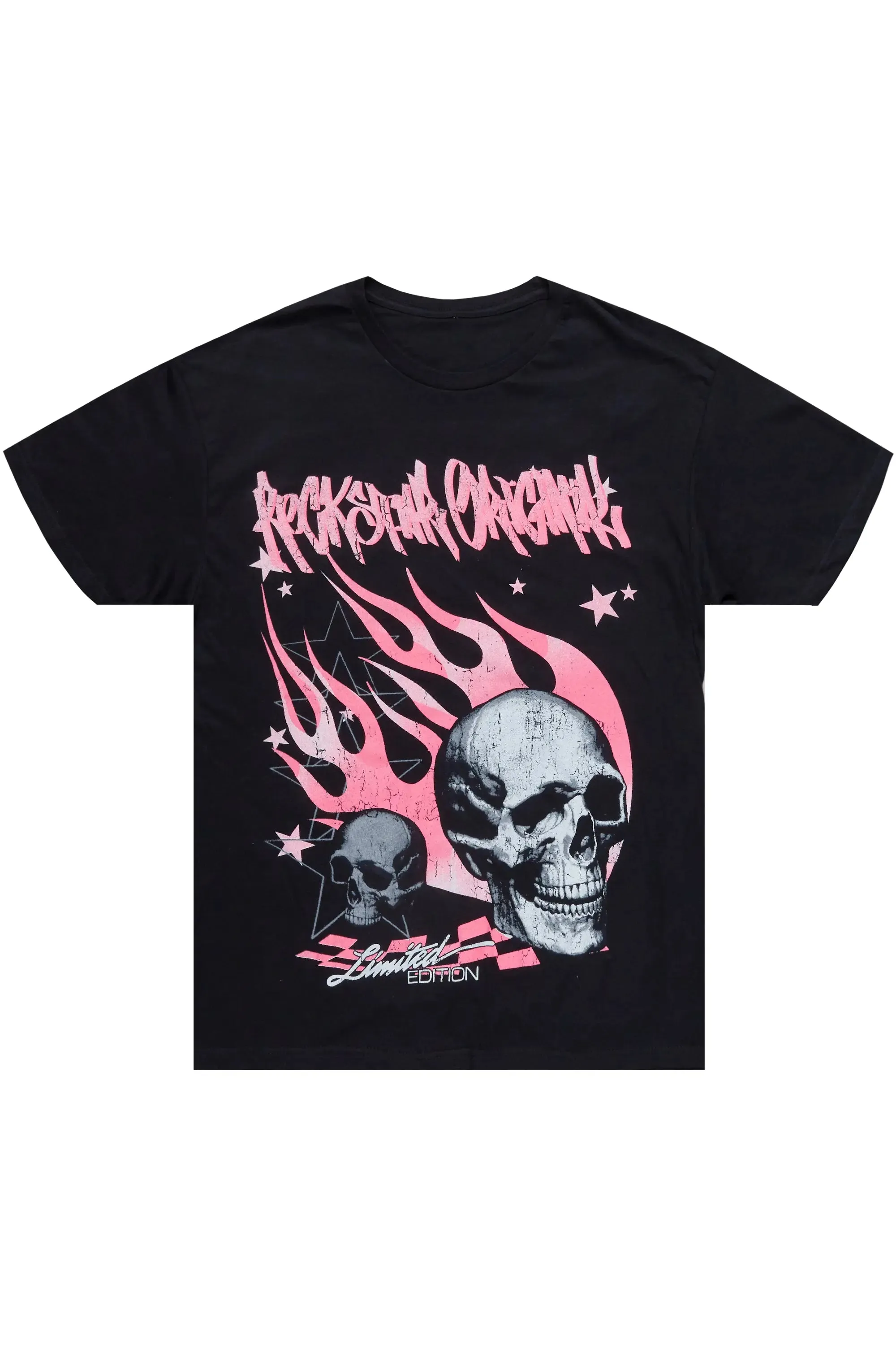 Anneso Black Graphic T-Shirt sold by Rockstar Original product image thumbnail 2