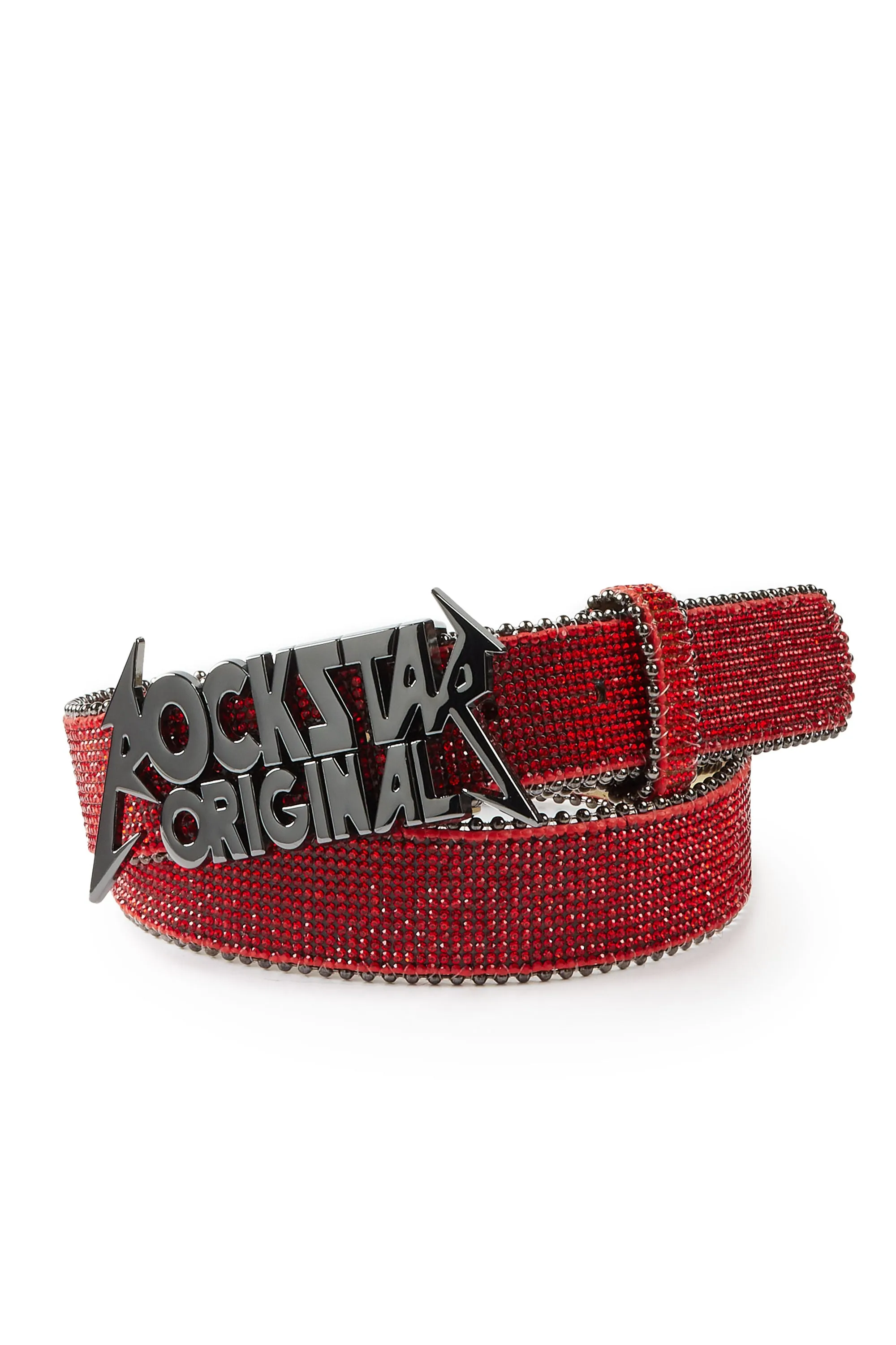 Obrian Rockstar Logo Belt- Red sold by Rockstar Original