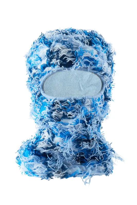 Seantee Blue Fuzzy Ski Mask sold by Rockstar Original