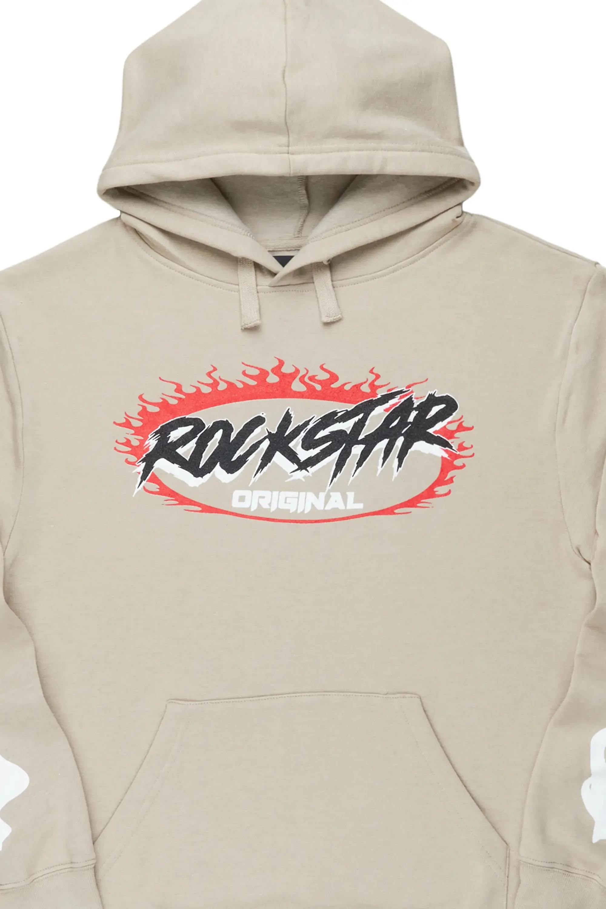 Aviana Beige Oversized Hoodie sold by Rockstar Original product image thumbnail 2