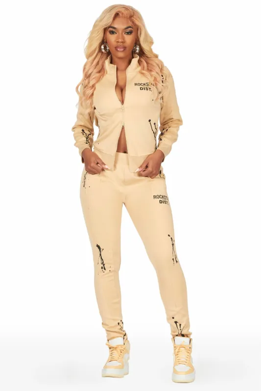 Arelia Tan Drippy Trackset sold by Rockstar Original